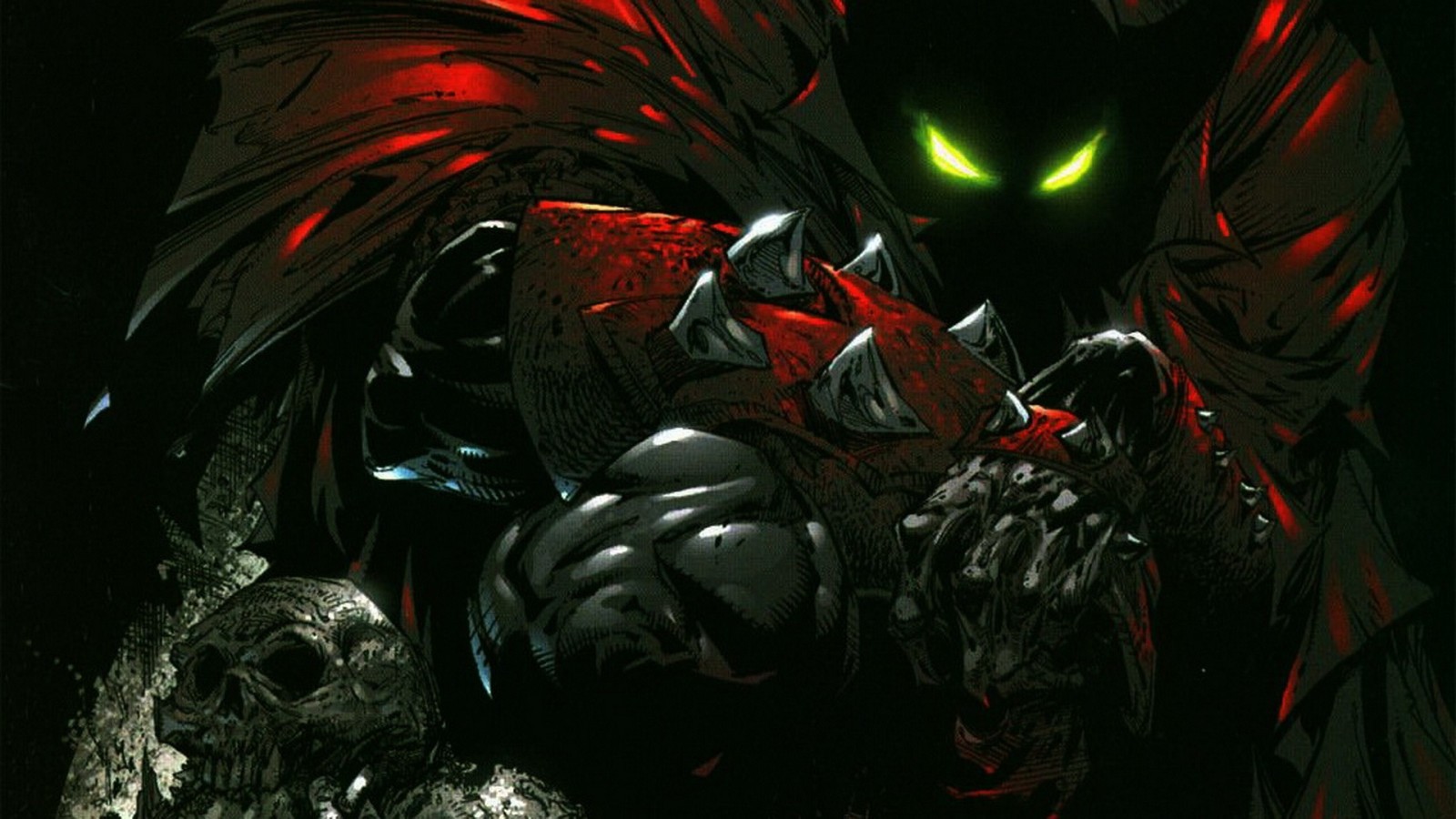 4K Spawn Comic Art Wallpapers