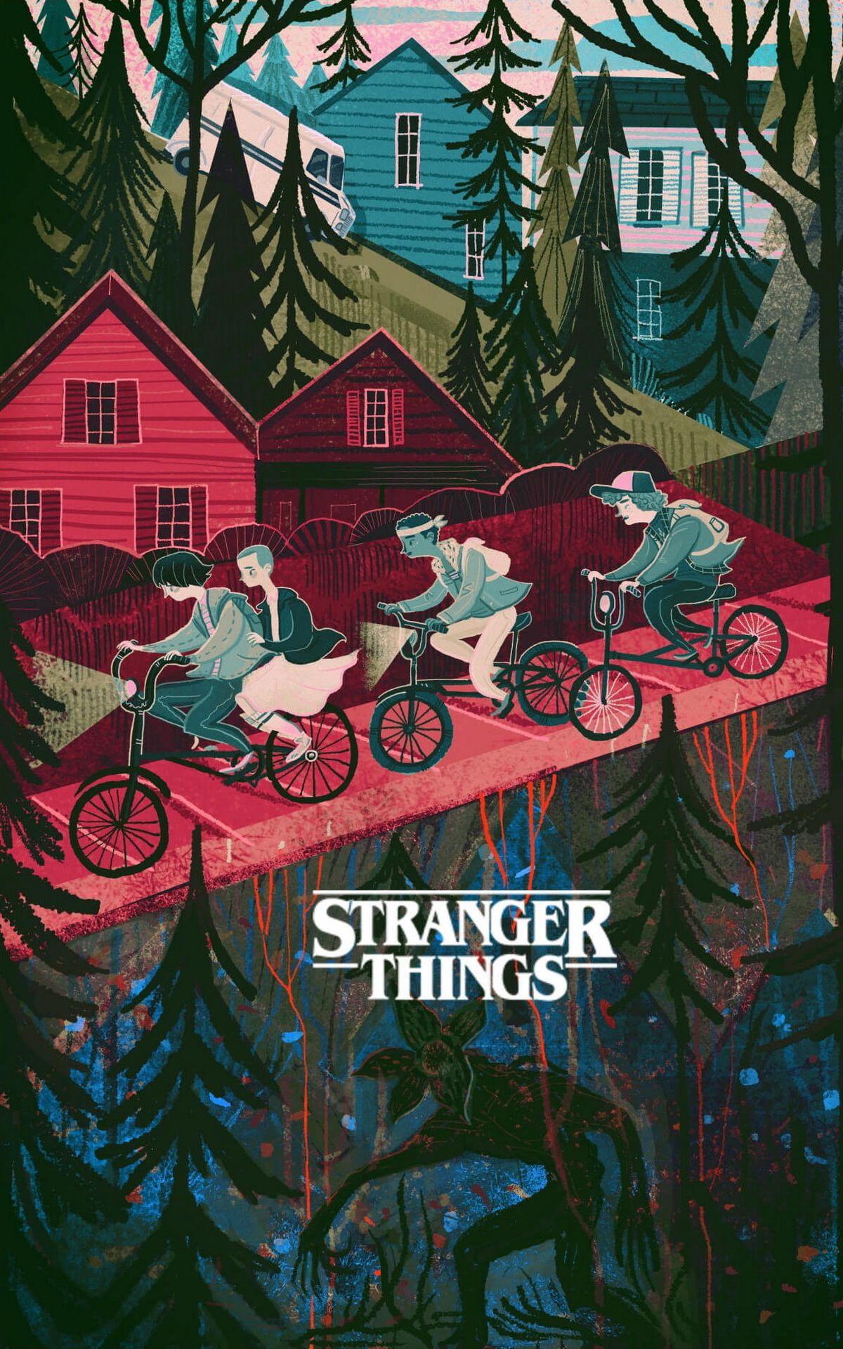 4K Stranger Things Wallpapers