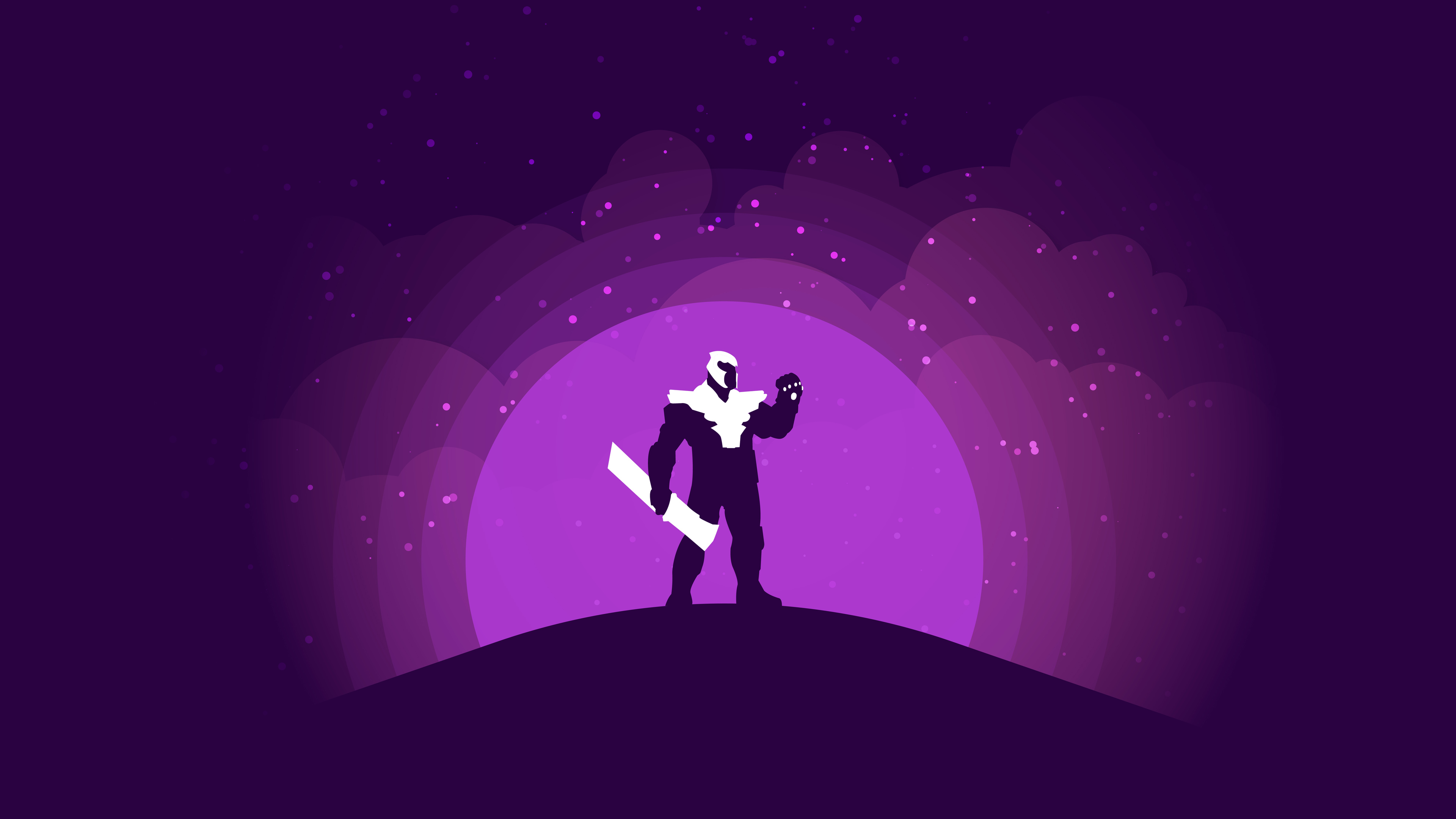 4K Thanos Art Wallpapers