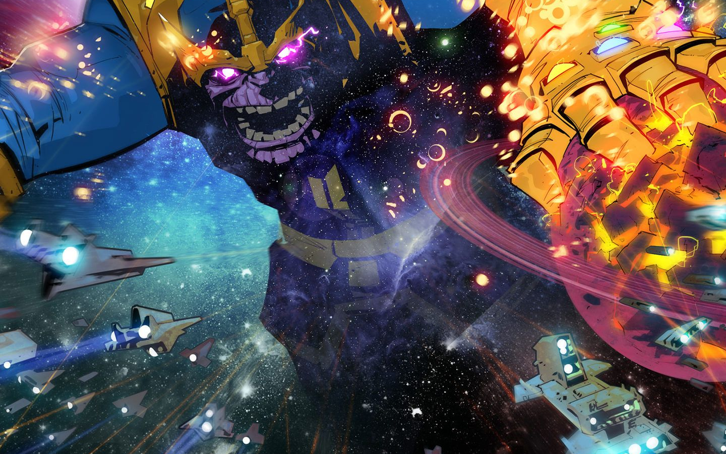 4K Thanos Art Wallpapers