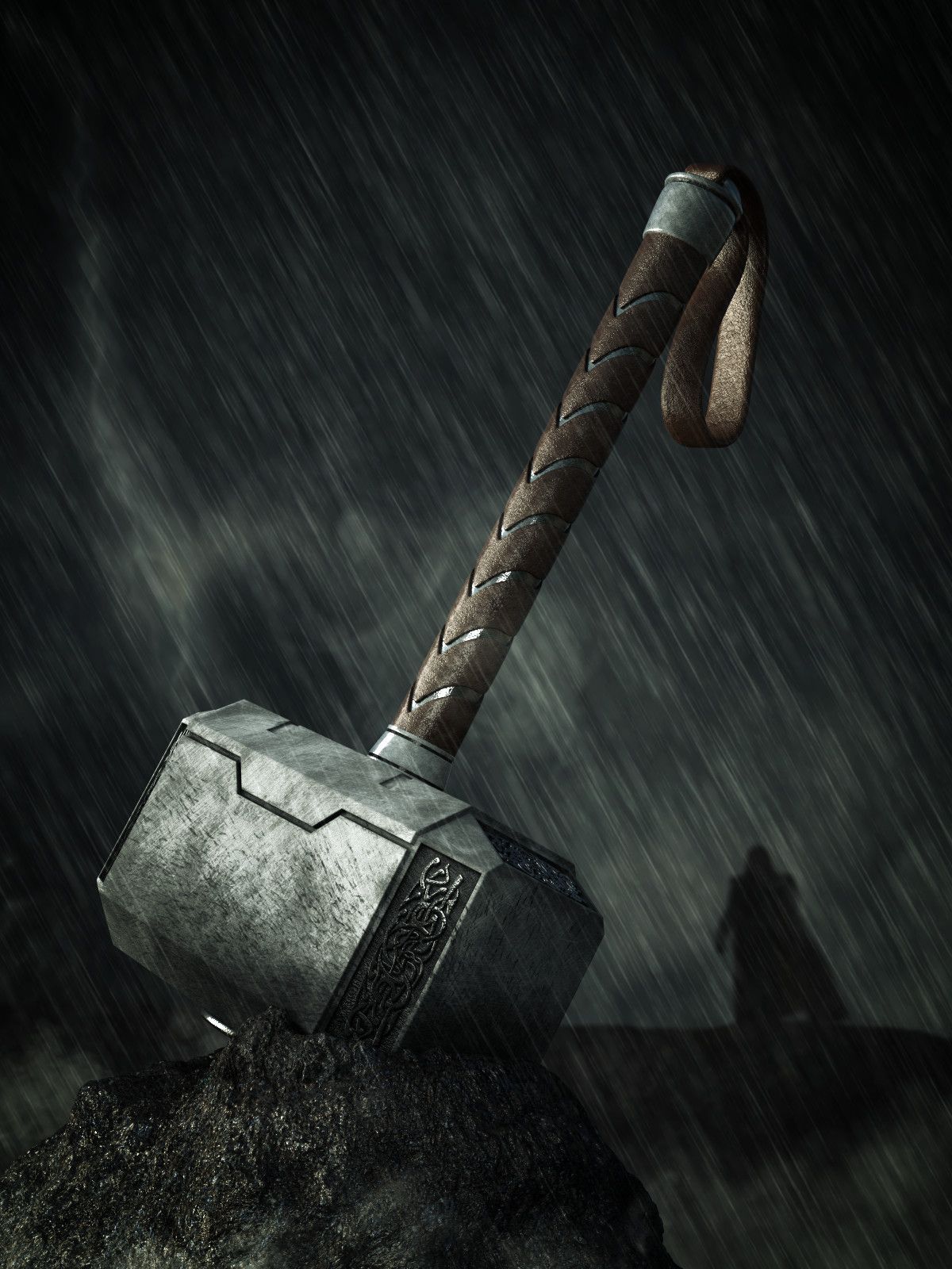 4K Thor Hammer Wallpapers