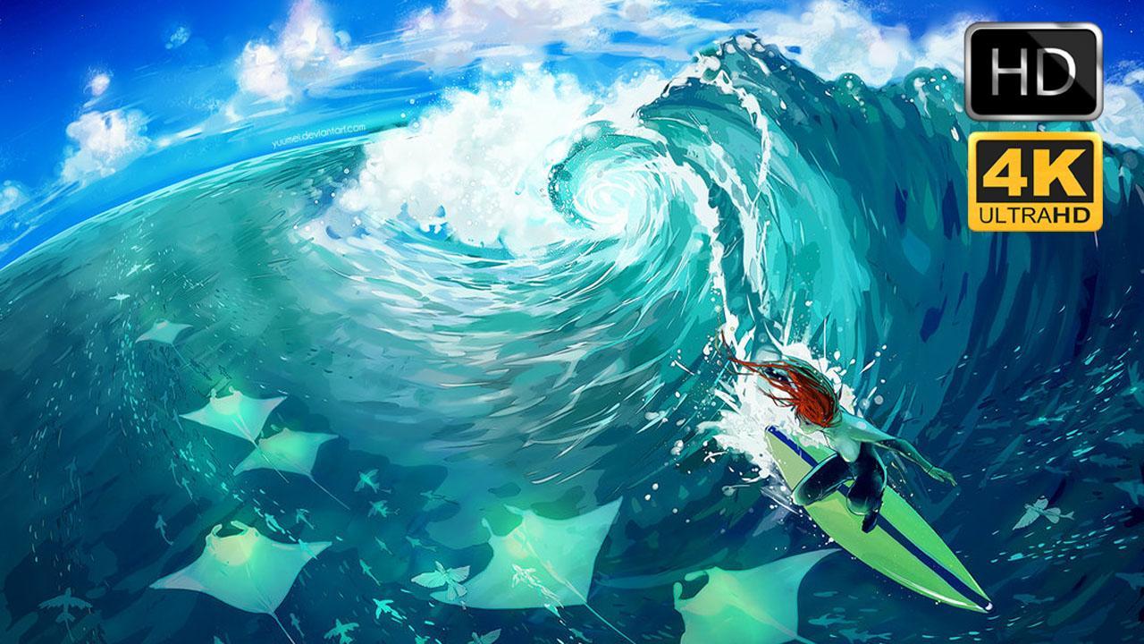 4K Ultra Hd Surf Wallpapers