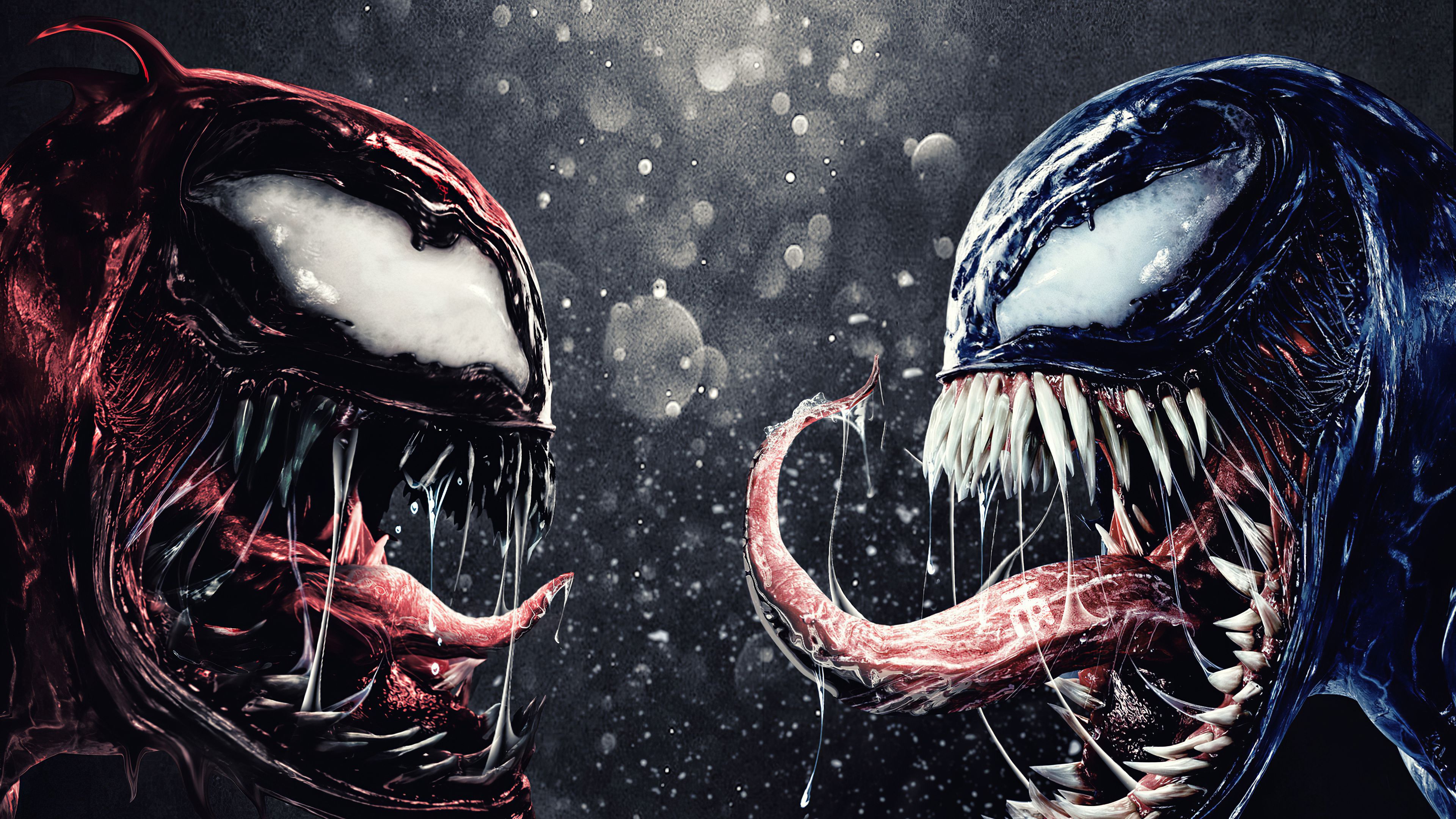 4K Venom Let There Be Carnage Logo Wallpapers