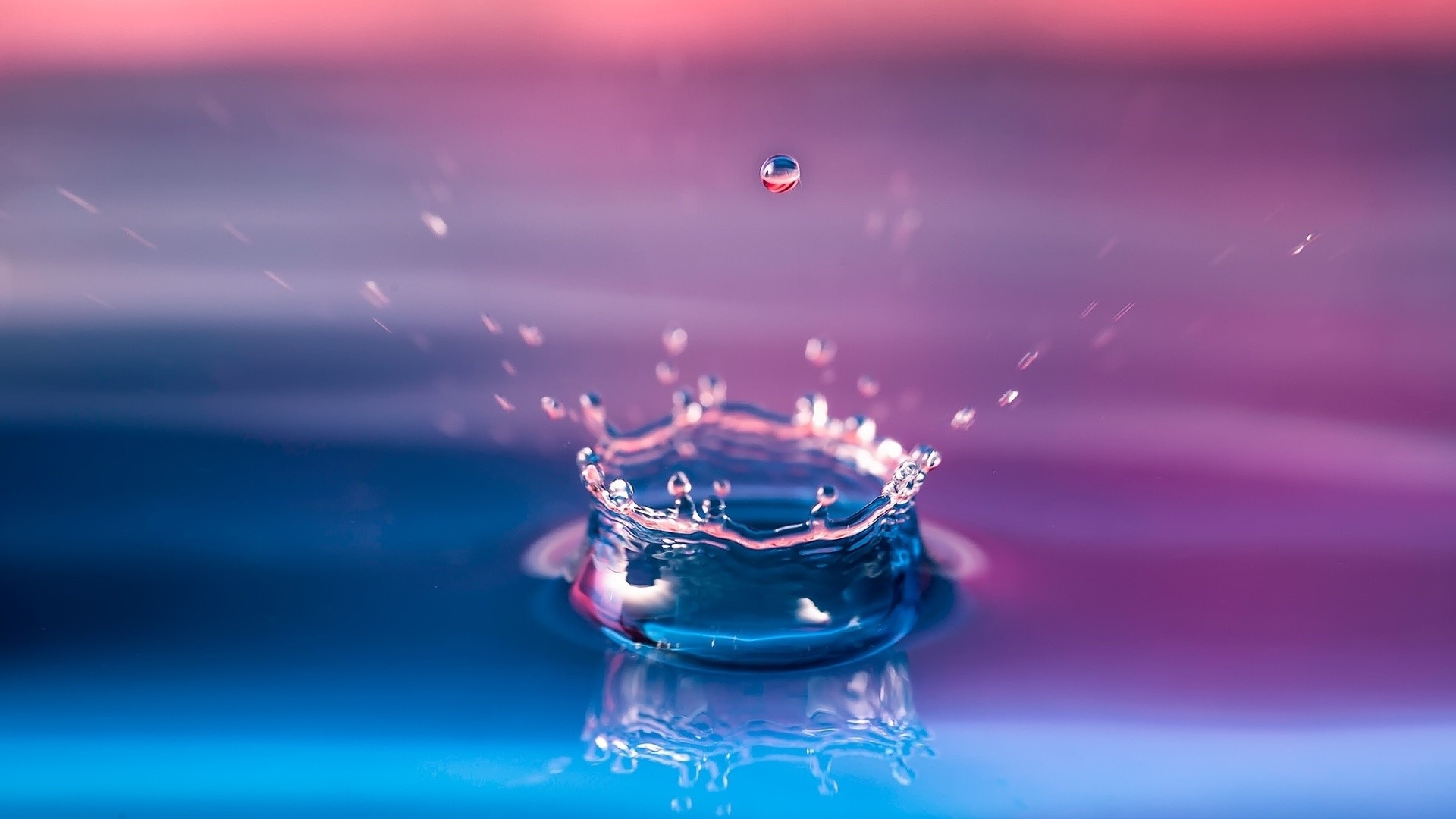 4K Water Drops Wallpapers