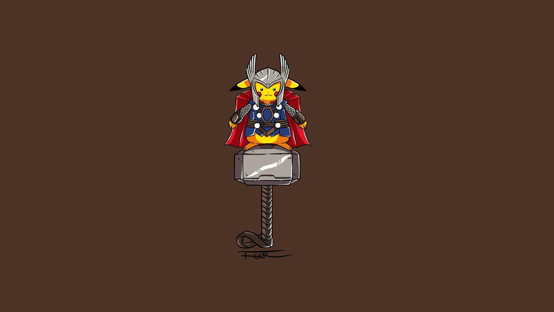 5K Thor Minimalism Wallpapers