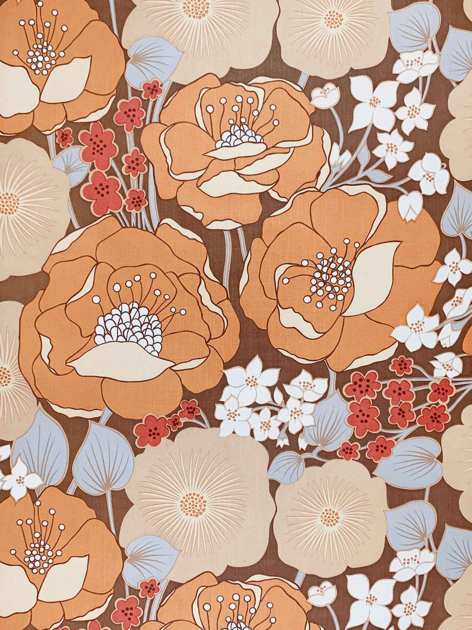 70S Floral Wallpapers