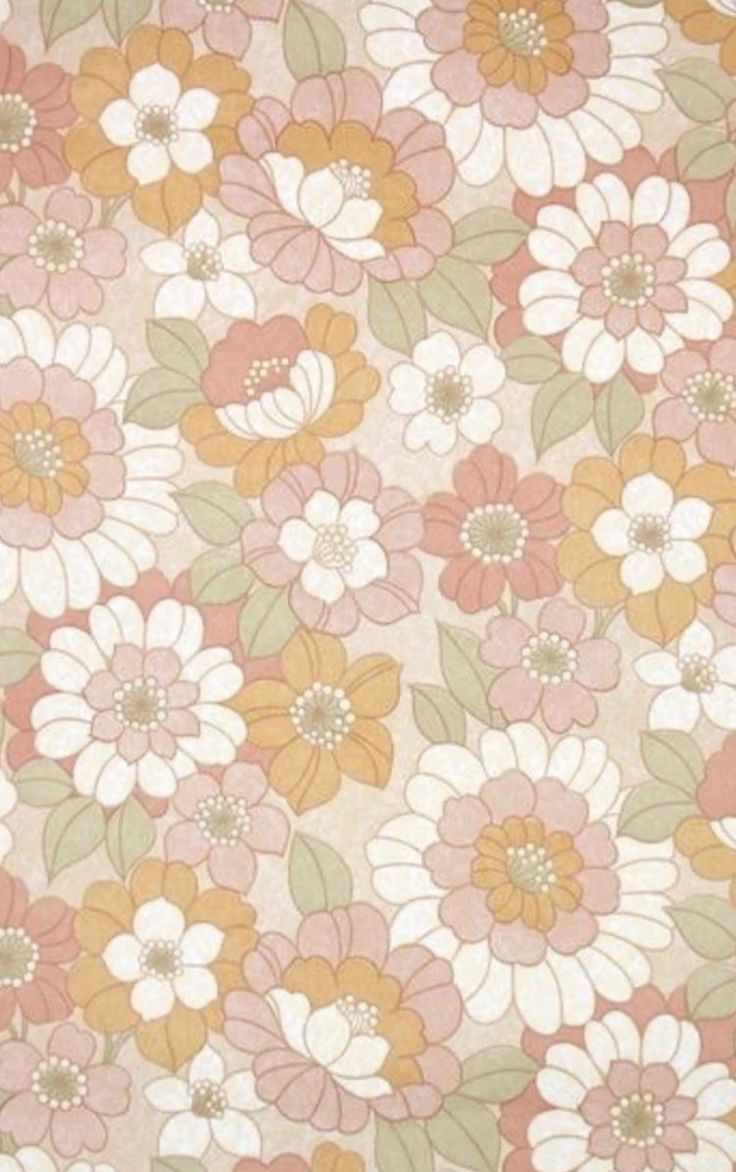 70S Floral Wallpapers