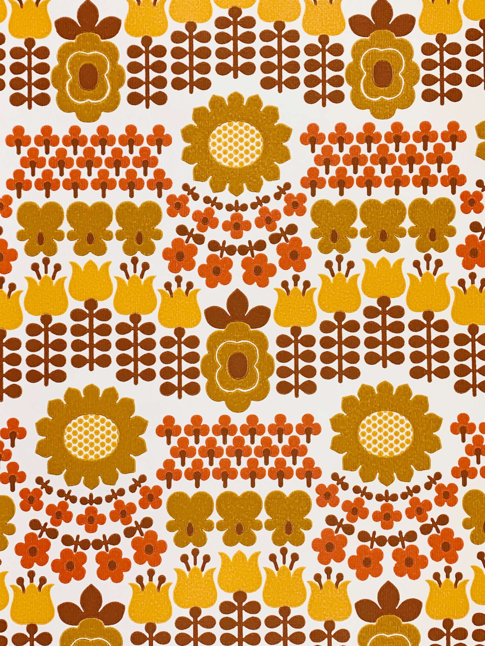 70S Floral Wallpapers