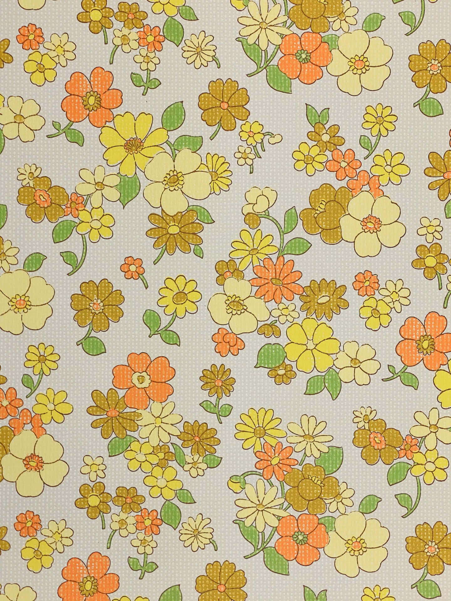 70S Floral Wallpapers