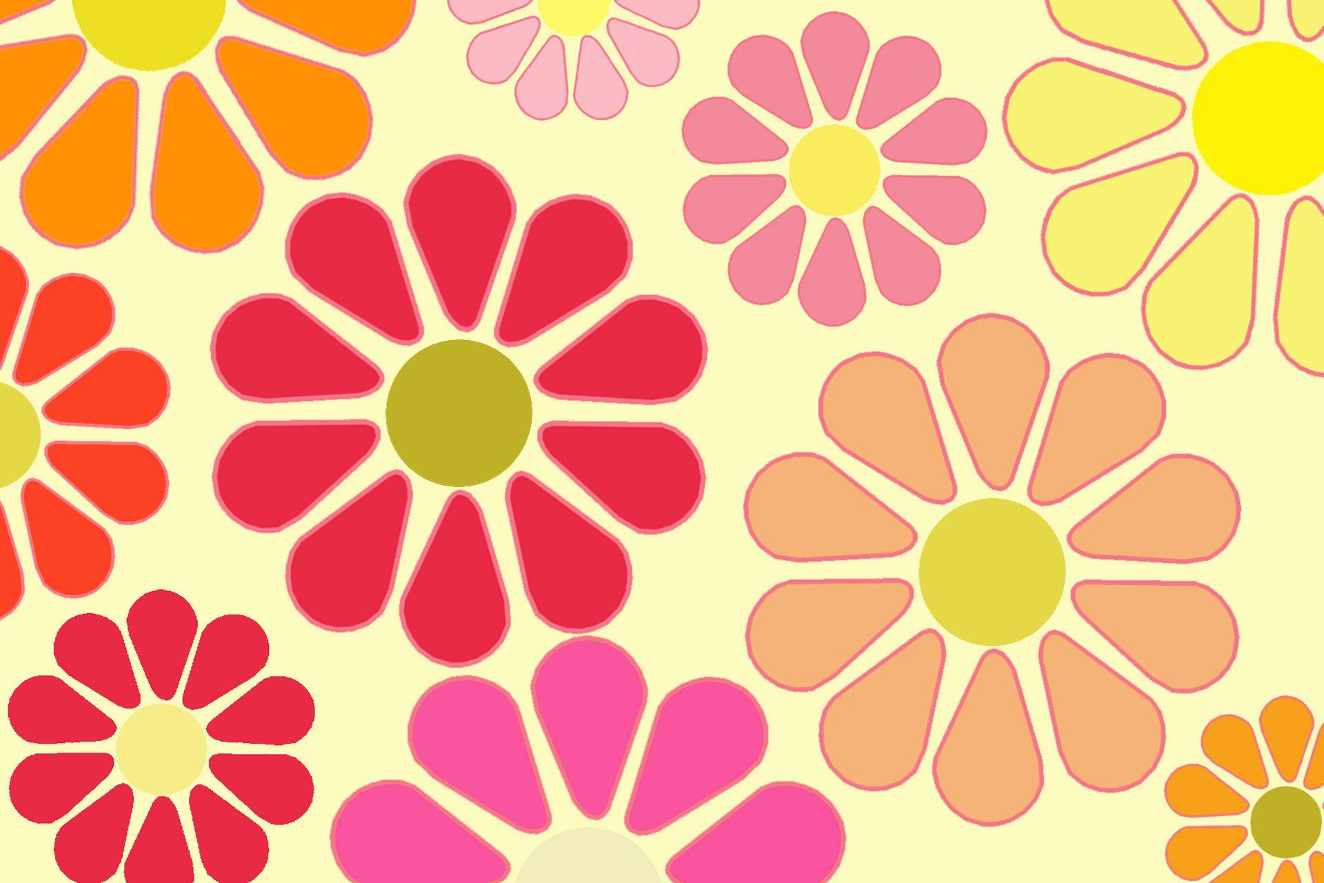 70S Flower Power Wallpapers