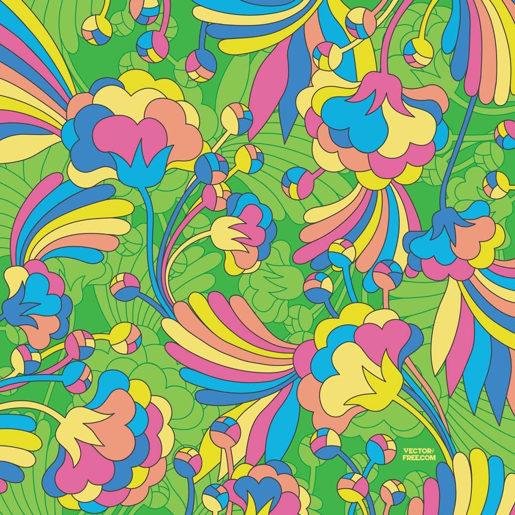 70S Flower Power Wallpapers