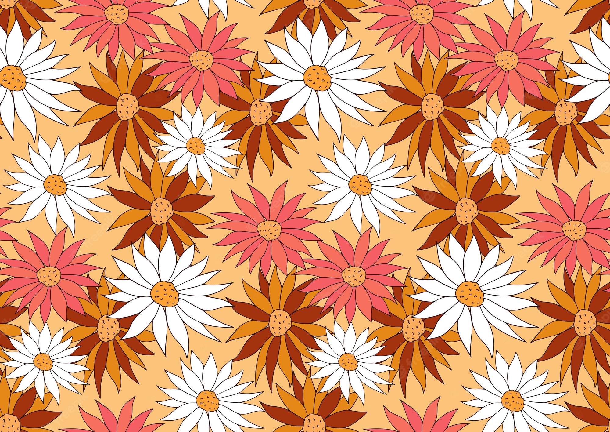 70S Flower Power Wallpapers