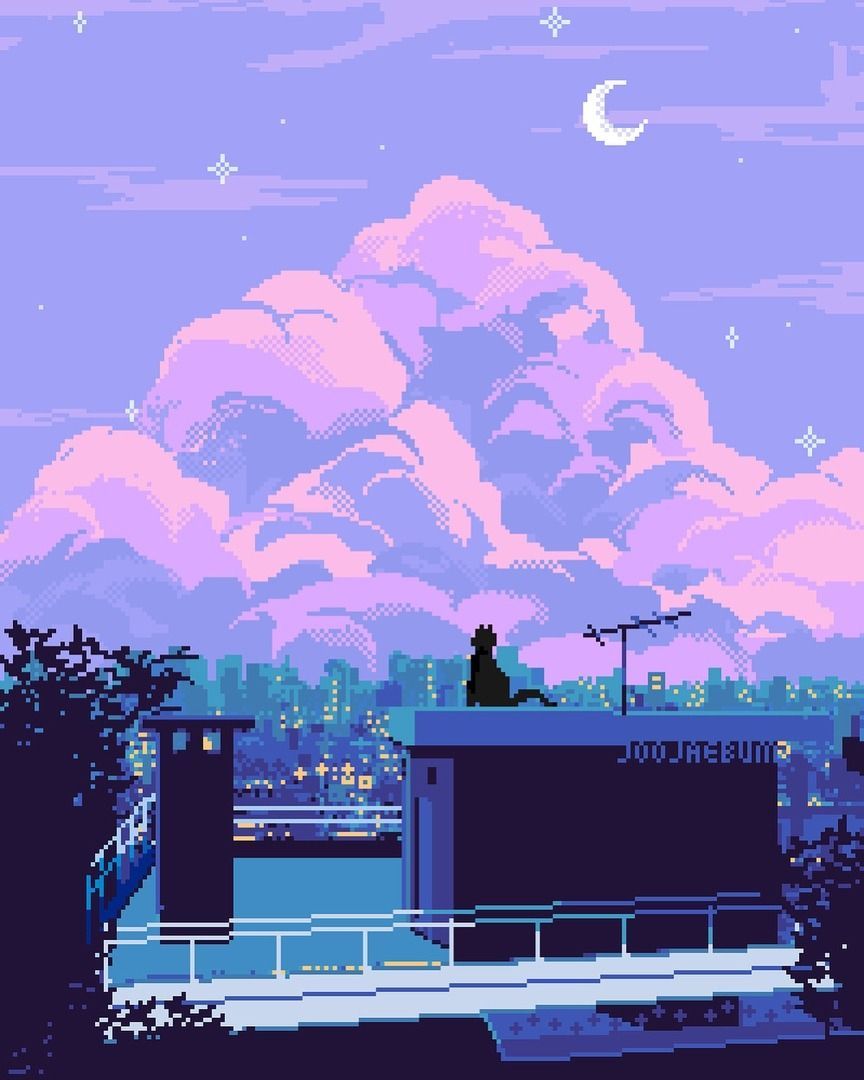 8 Bit Anime Wallpapers