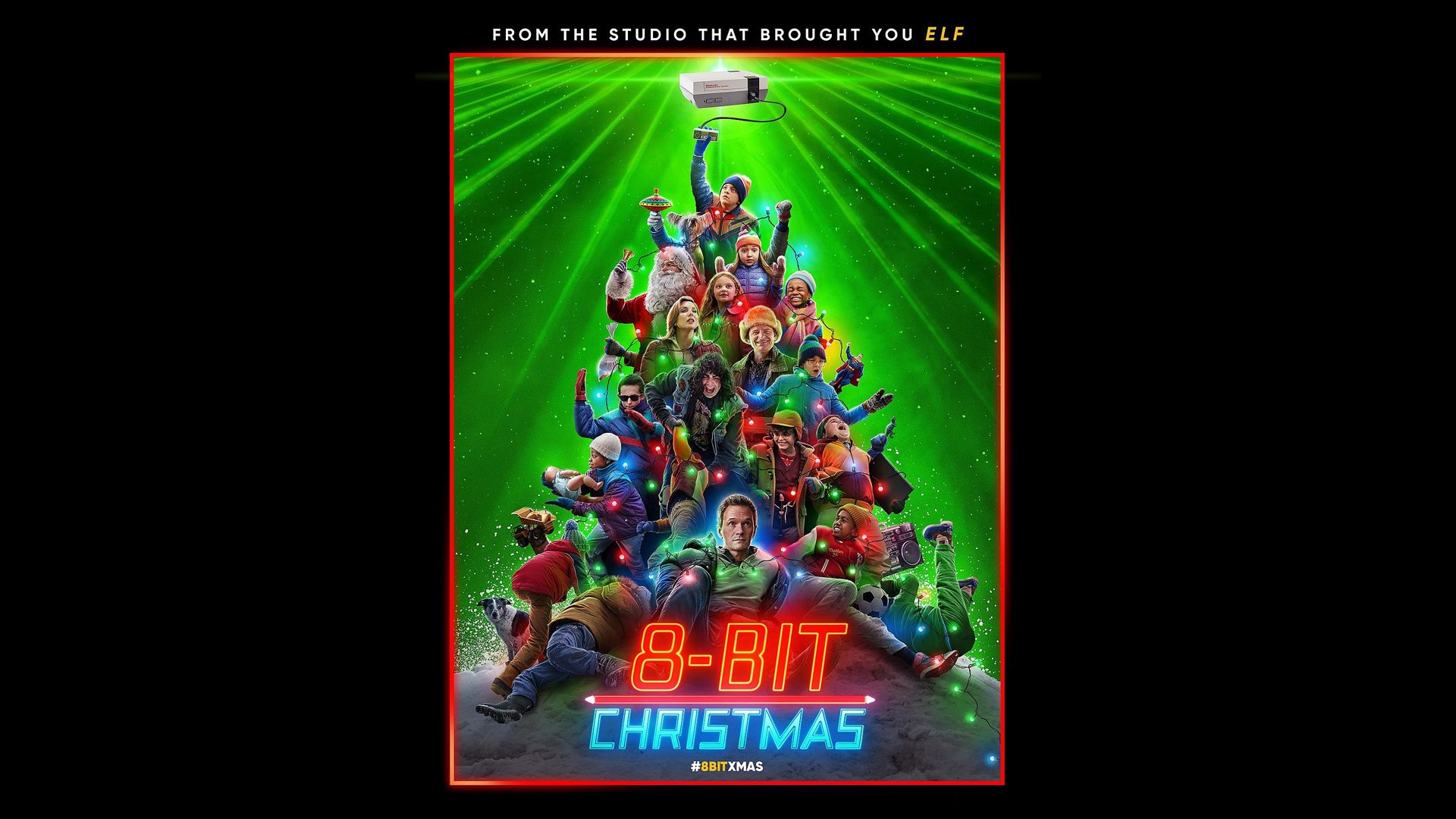 8-Bit Christmas Movie Wallpapers
