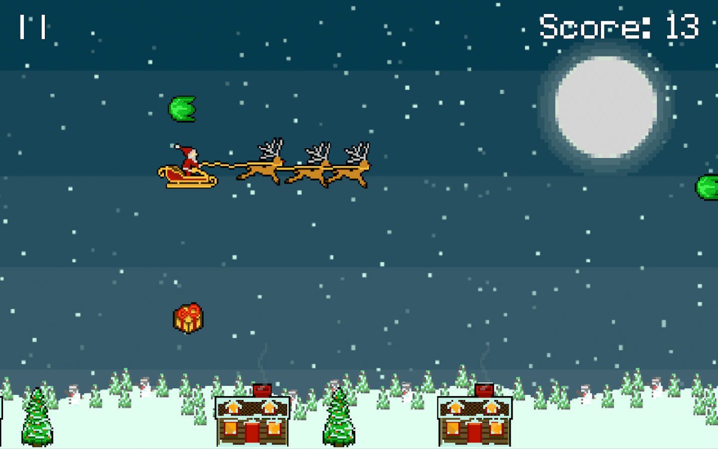 8-Bit Christmas Movie Wallpapers