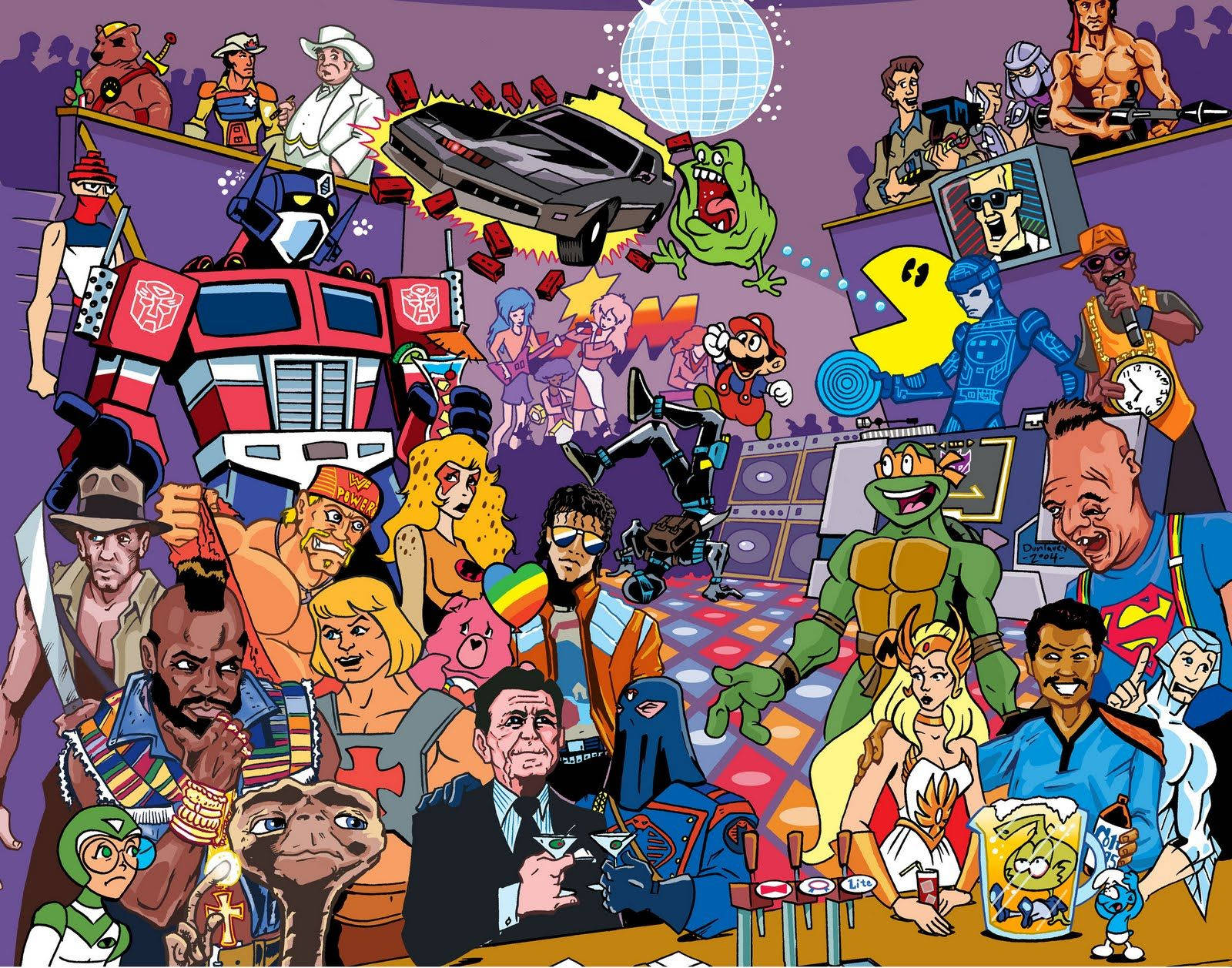 80S Cartoon Wallpapers