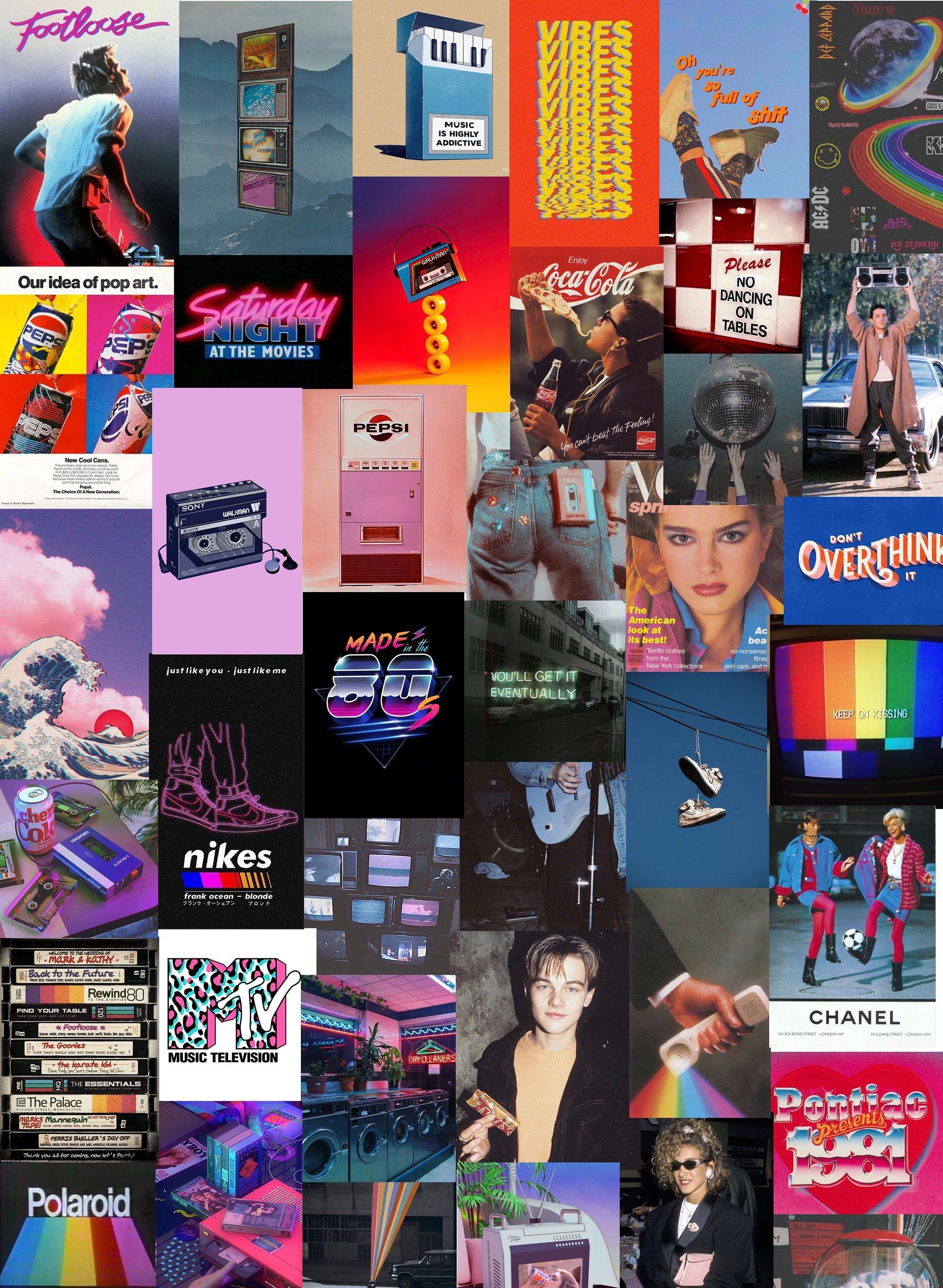 80S Collage Wallpapers