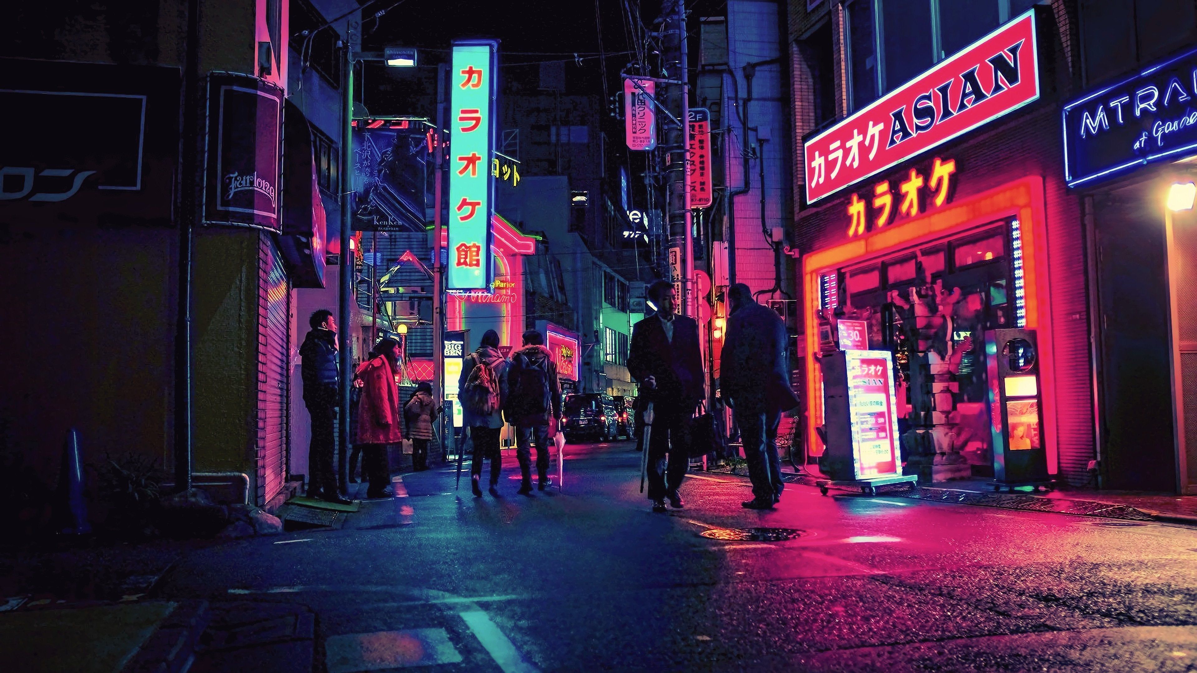 80S Japan Aesthetic 4K Hd Art Wallpapers Wallpapers