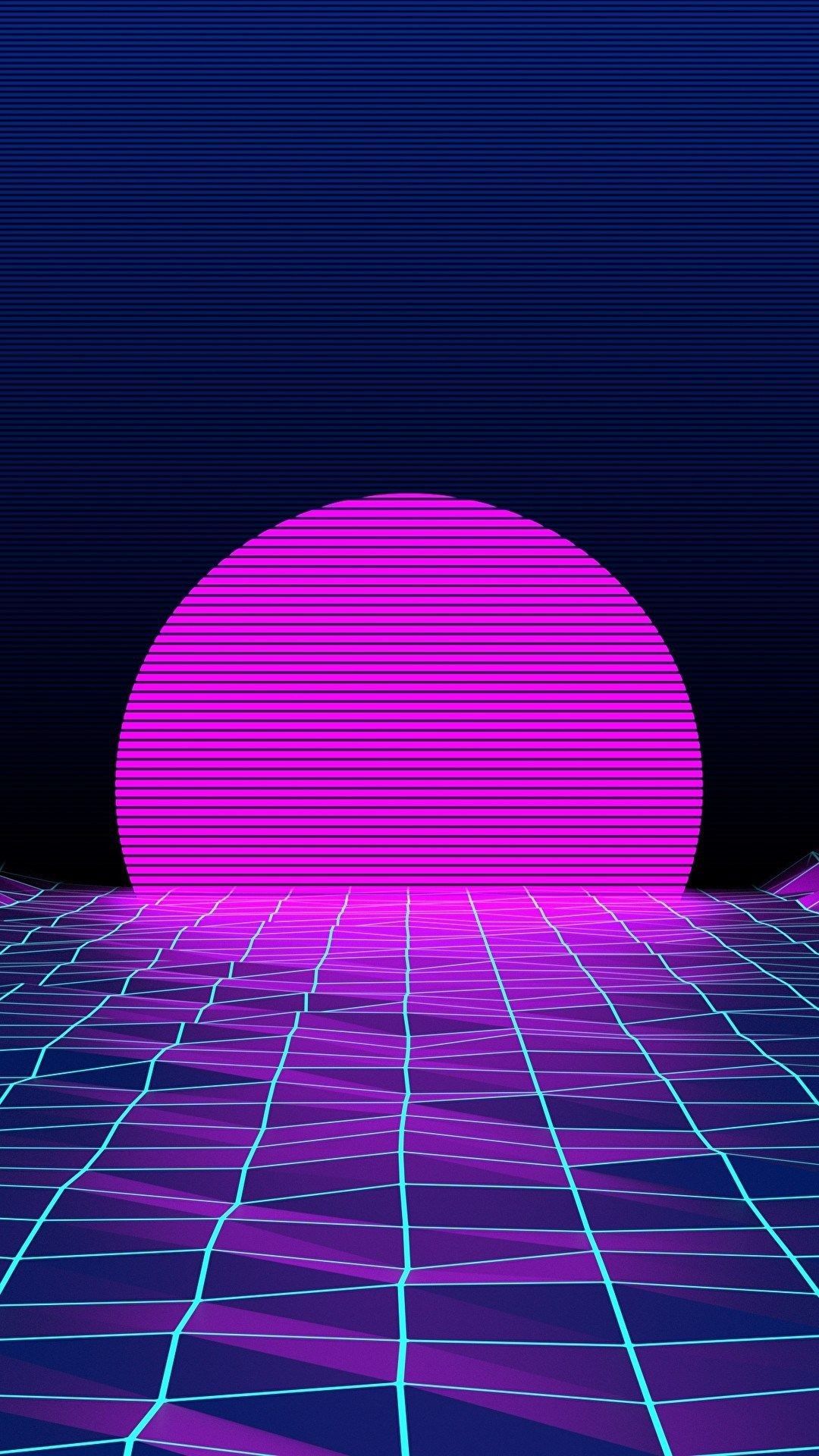 80S Neon Car Iphone Wallpapers