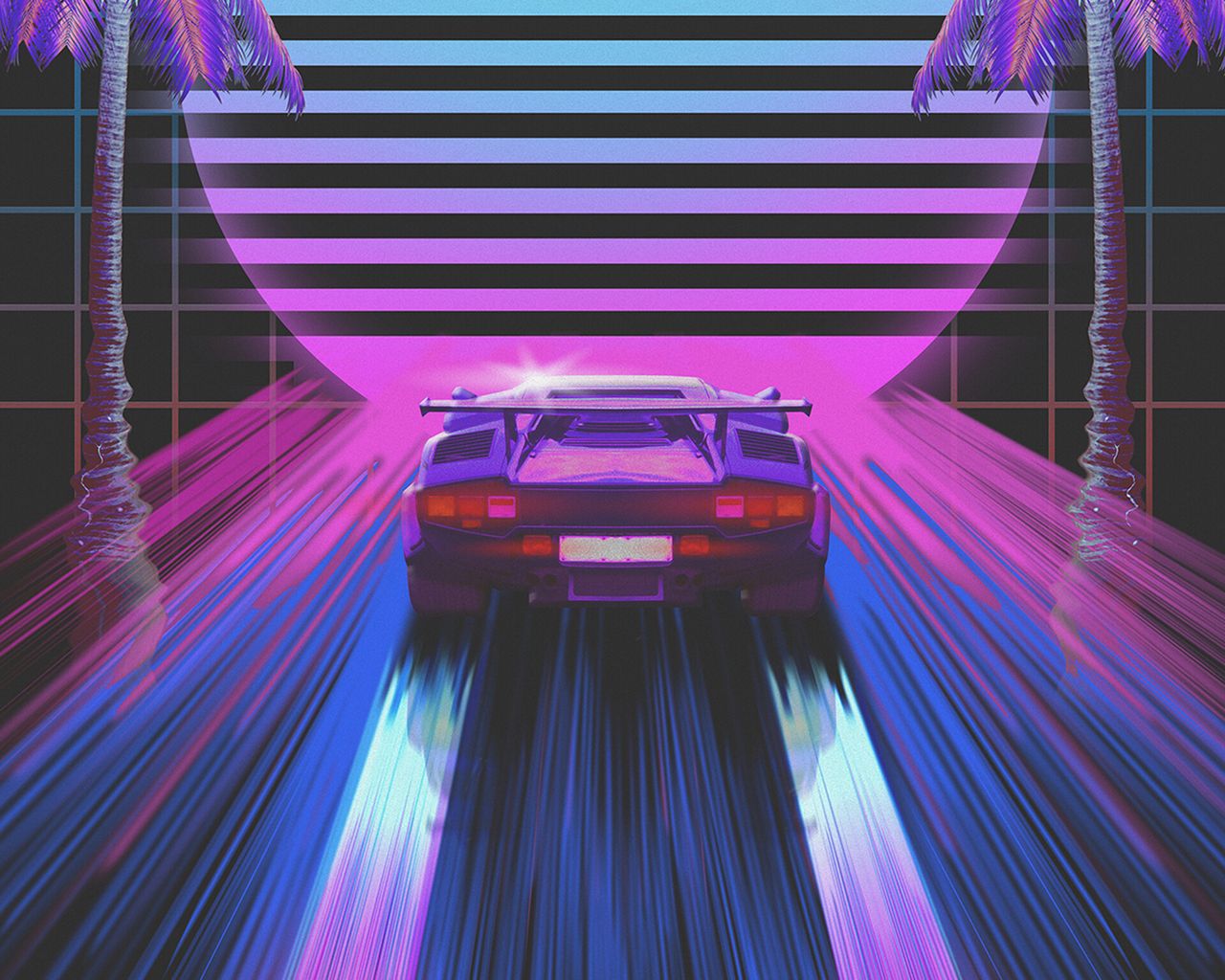 80S Neon Wallpapers