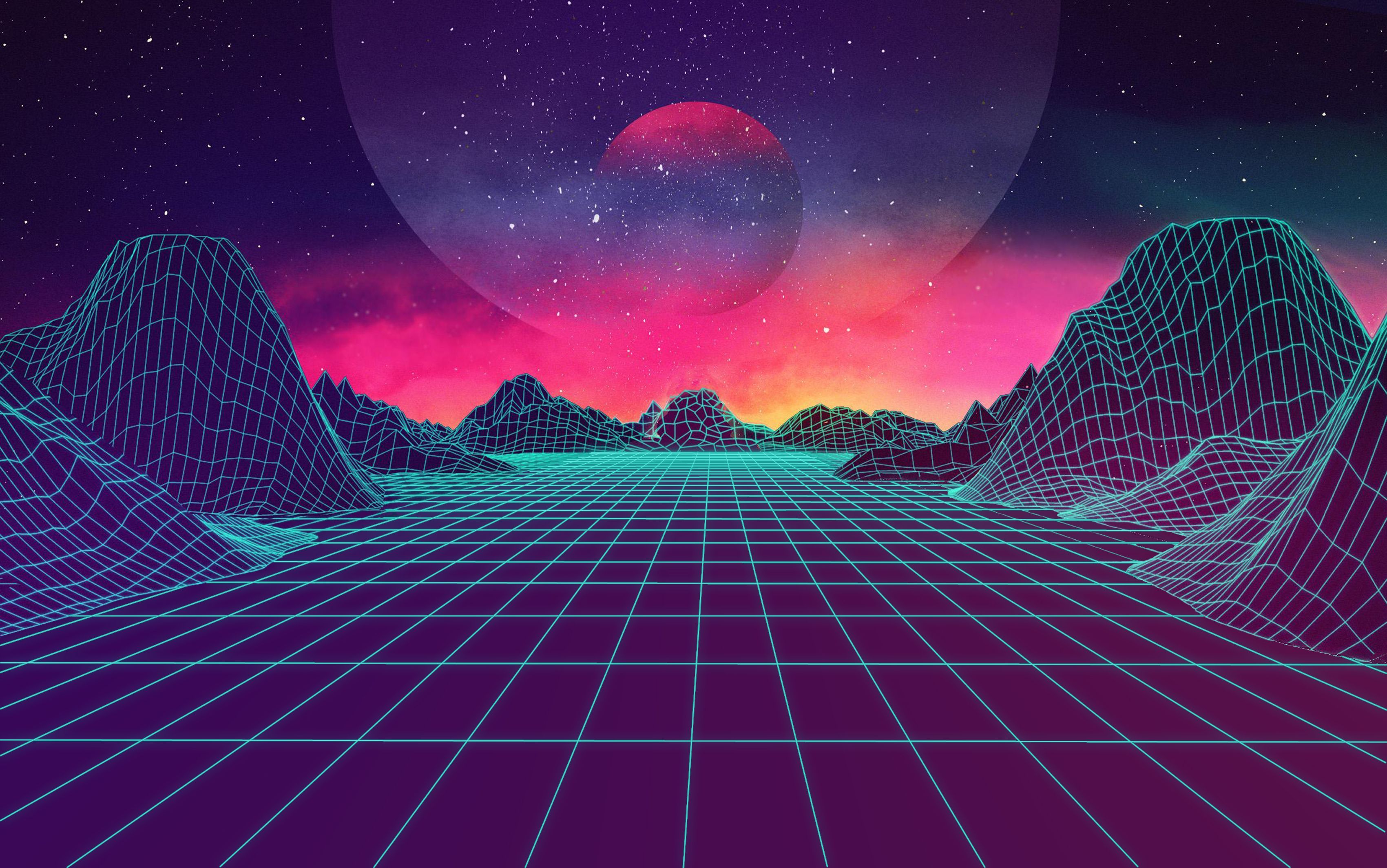 80S Neon Wallpapers