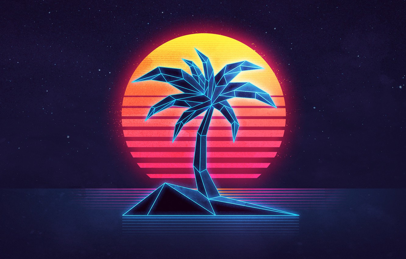 80S Neon Wallpapers