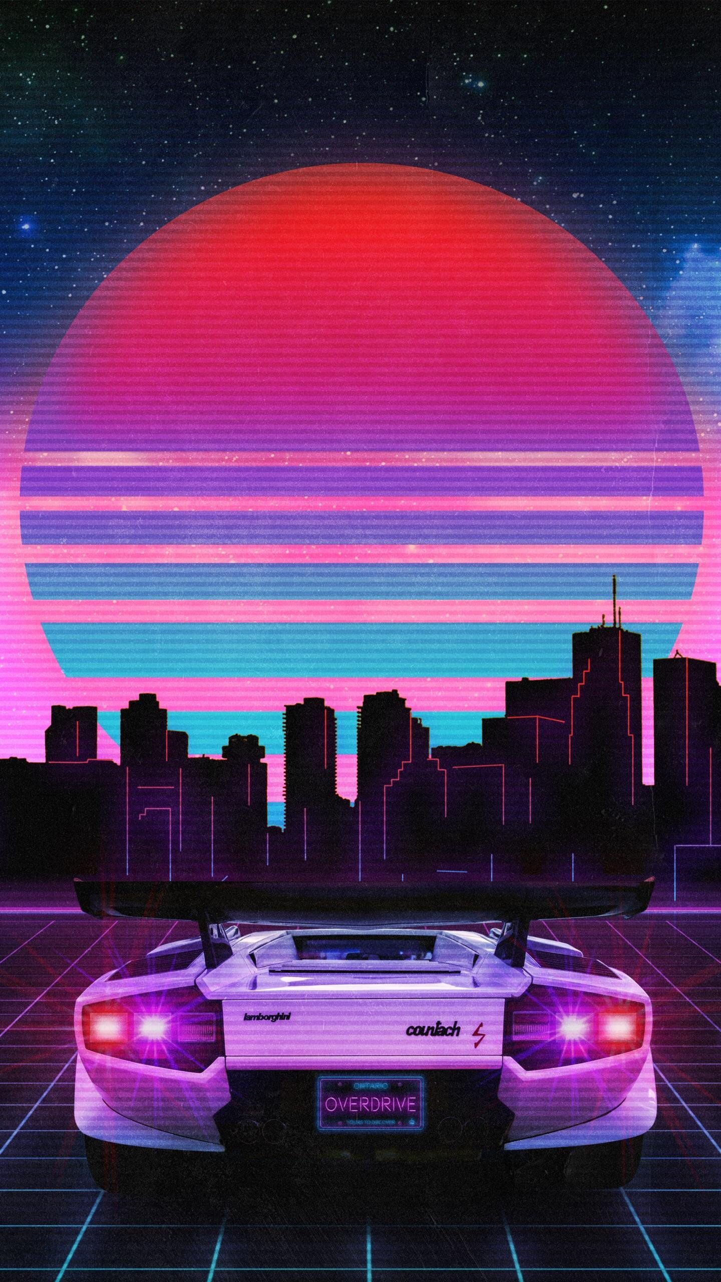 80S Neon Wallpapers