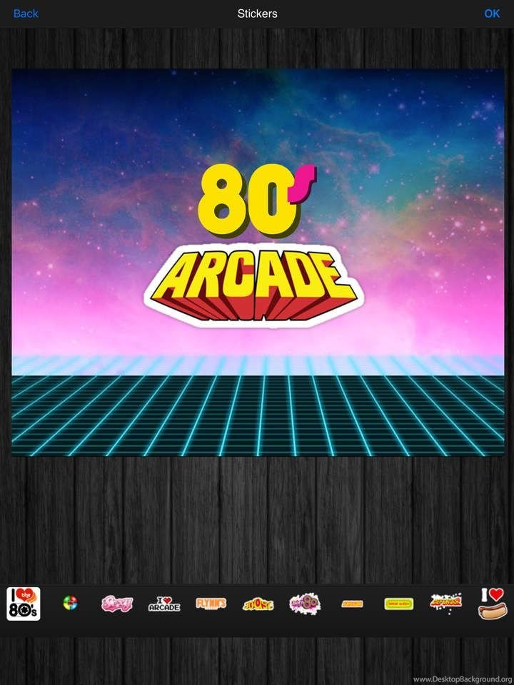 80S Retro Arcade Wallpapers