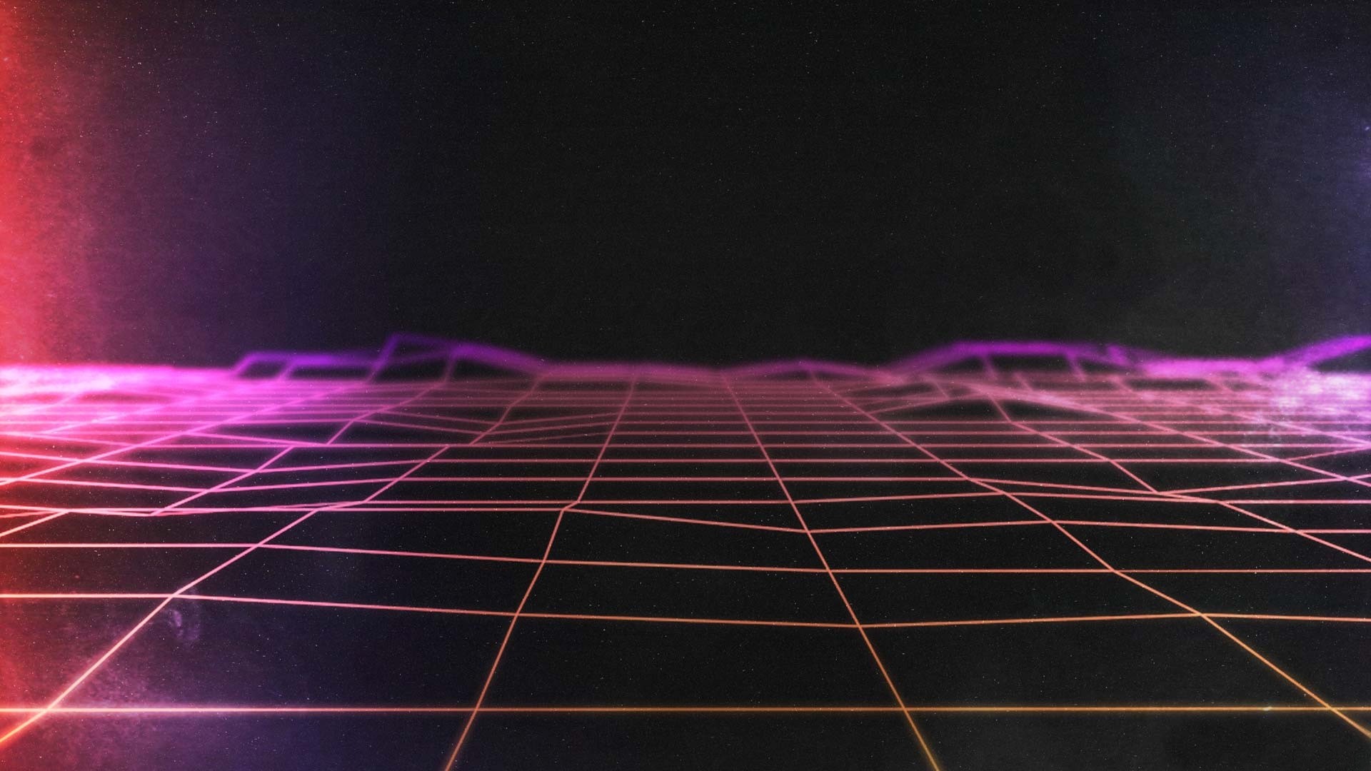 80S Retro Neon Light Wallpapers