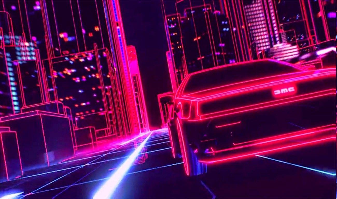 80S Retro Neon Light Wallpapers