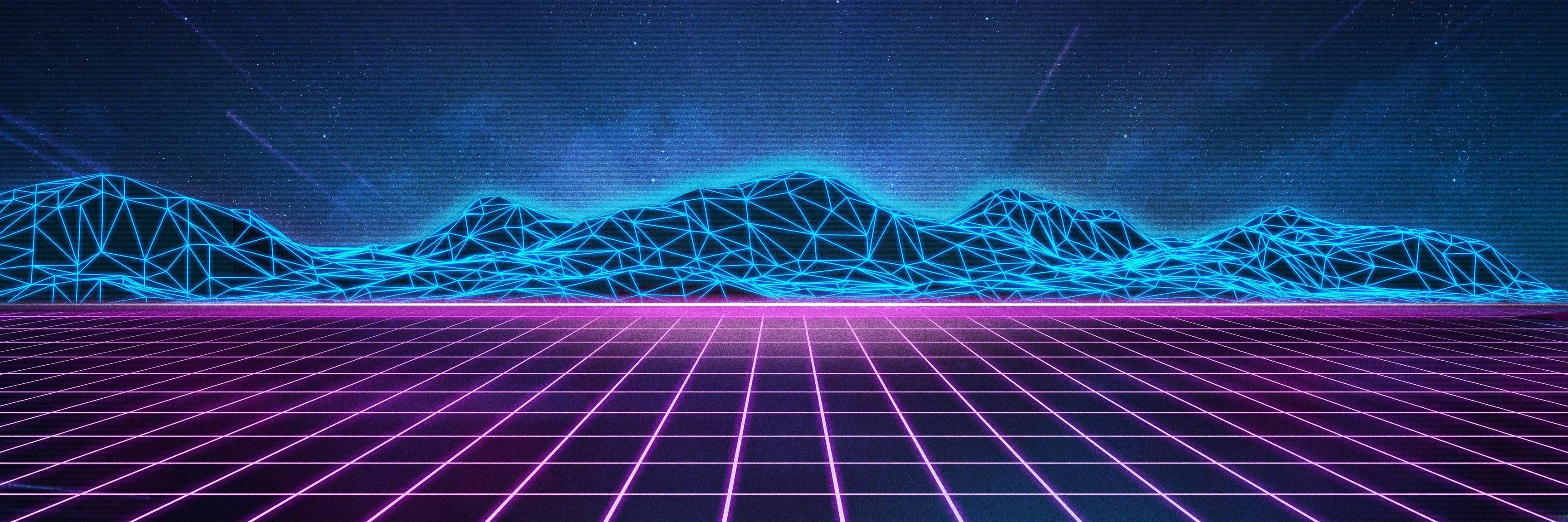 80S Retro Neon Wallpapers