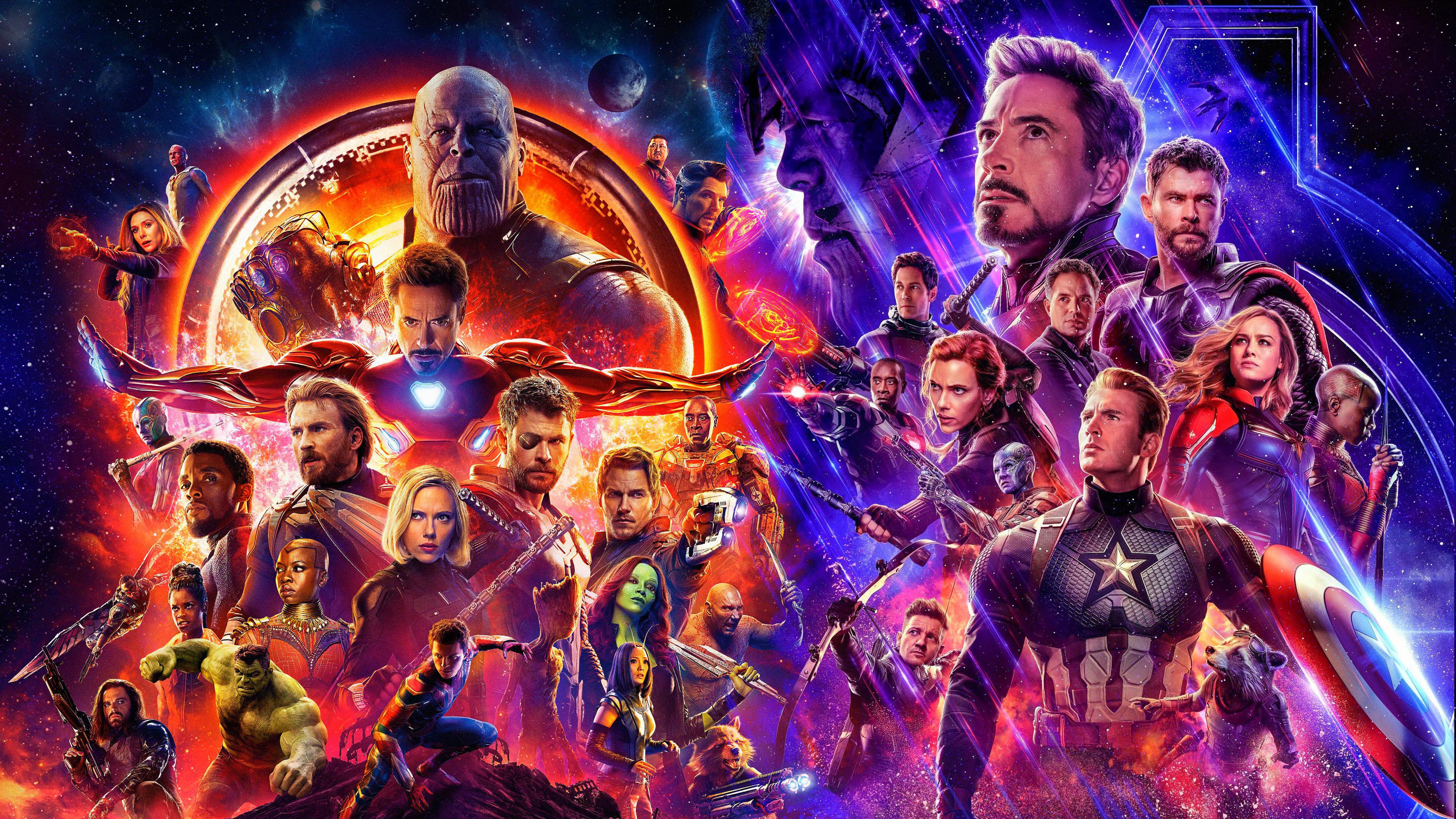 8K Avengers Endgame Poster Wallpapers