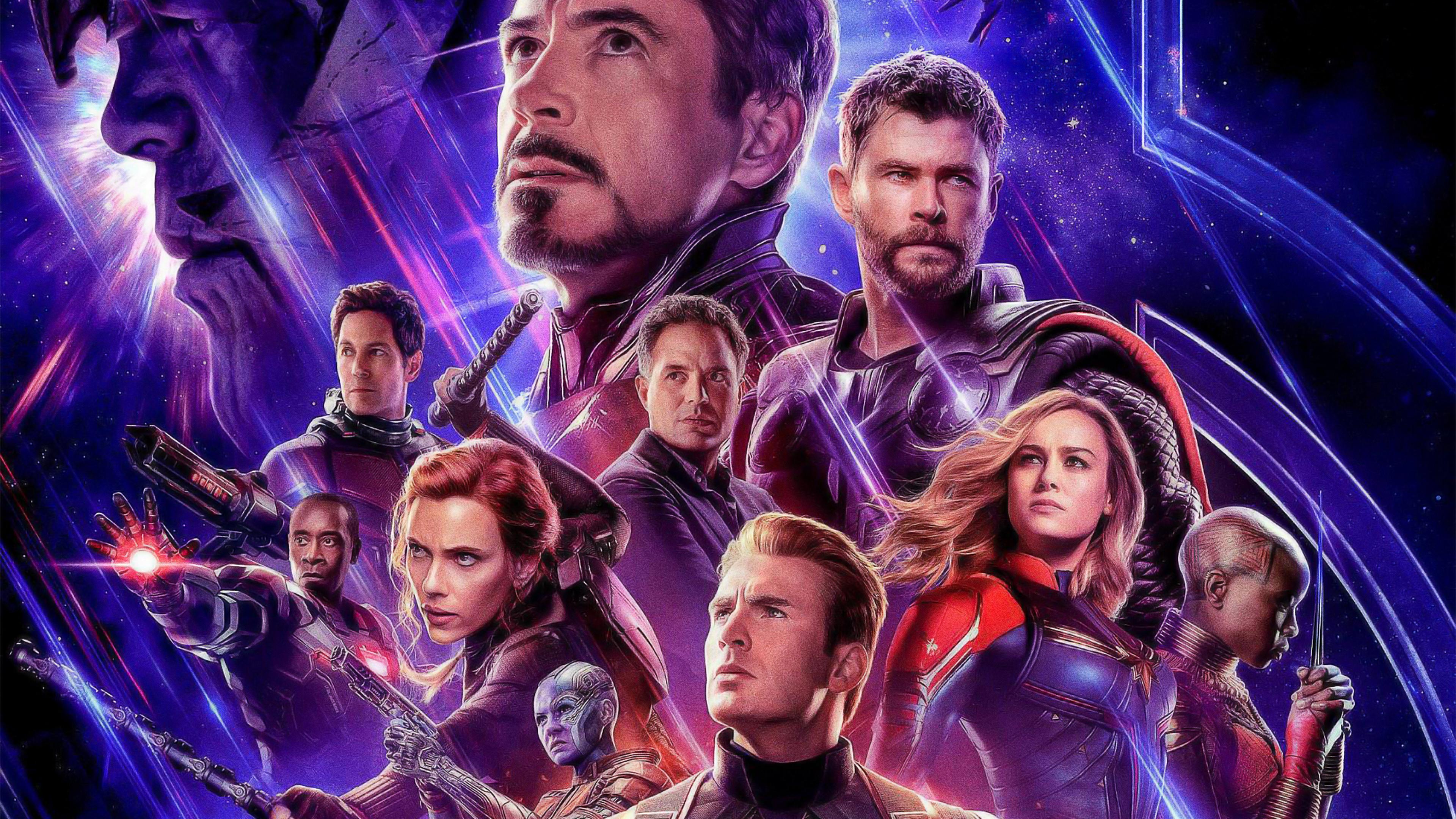 8K Avengers Endgame Poster Wallpapers