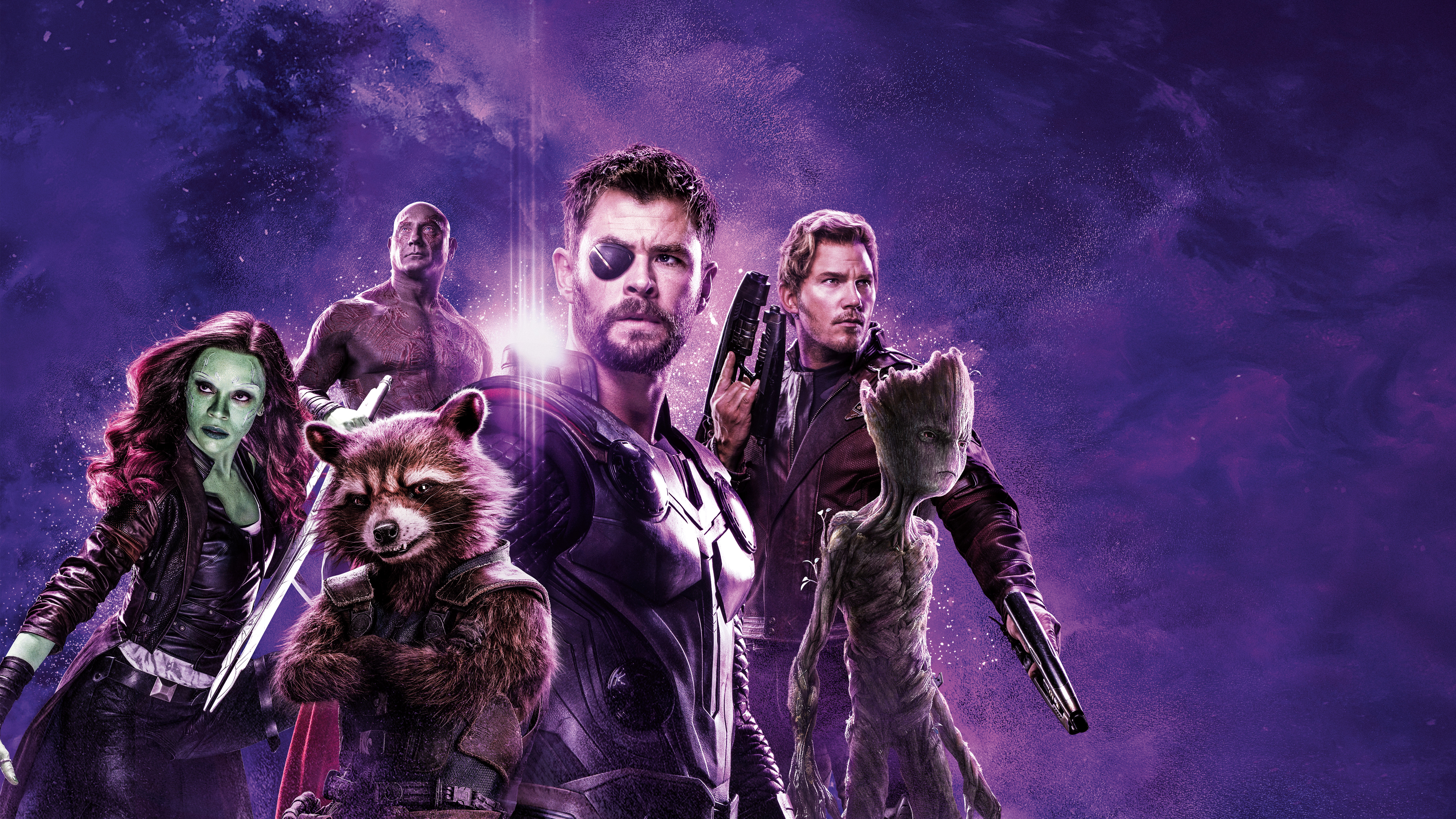 8K Avengers Endgame Poster Wallpapers