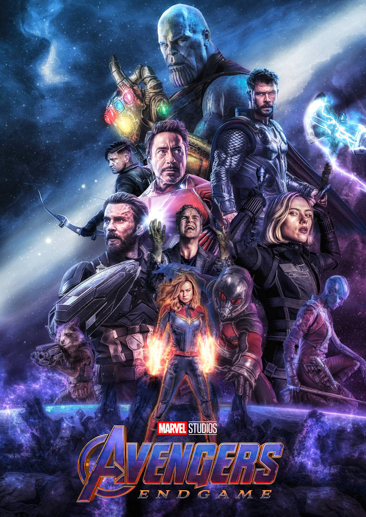 8K Avengers Endgame Poster Wallpapers