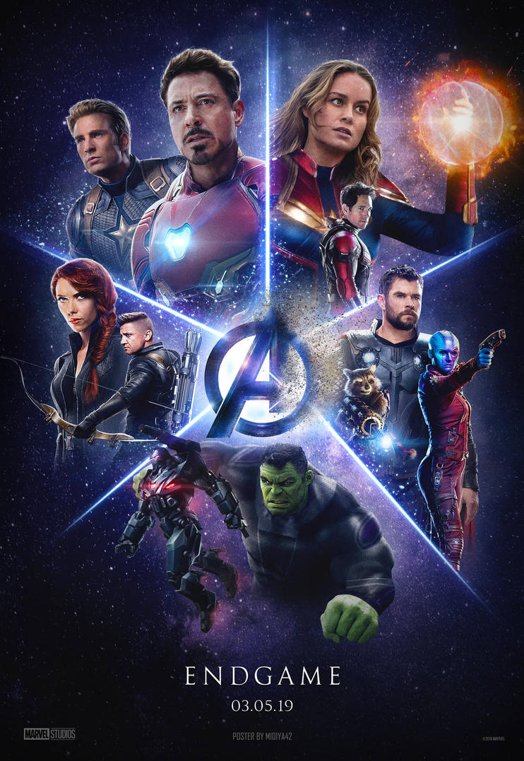 8K Avengers Endgame Poster Wallpapers