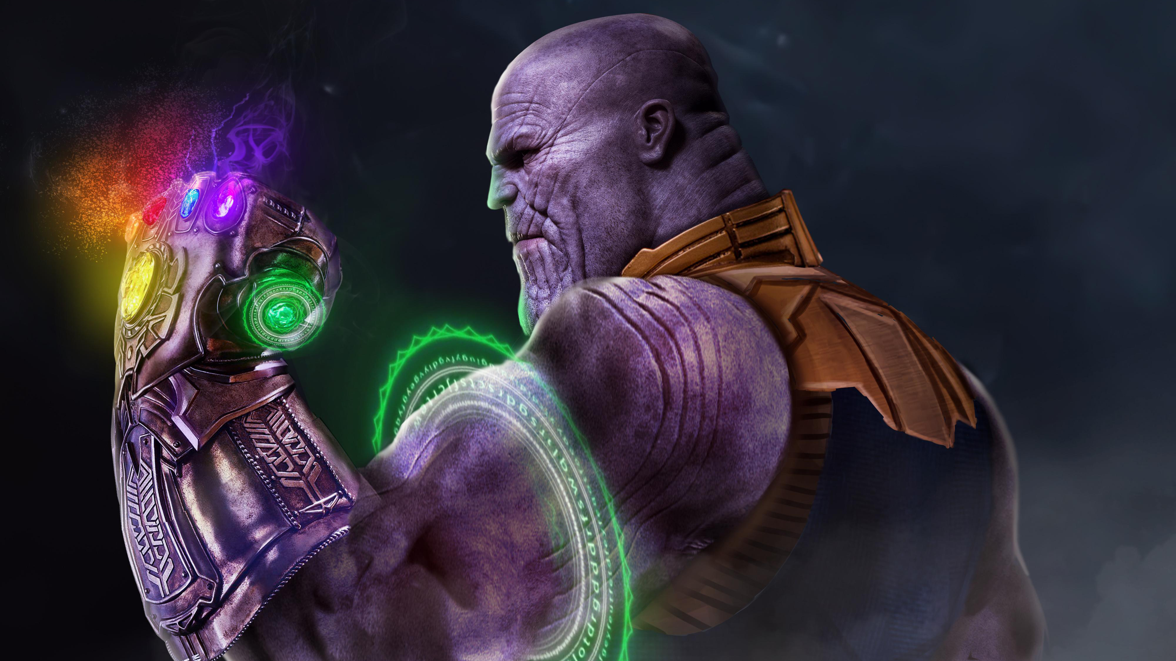 8K Avengers Endgame Thanos Wallpapers