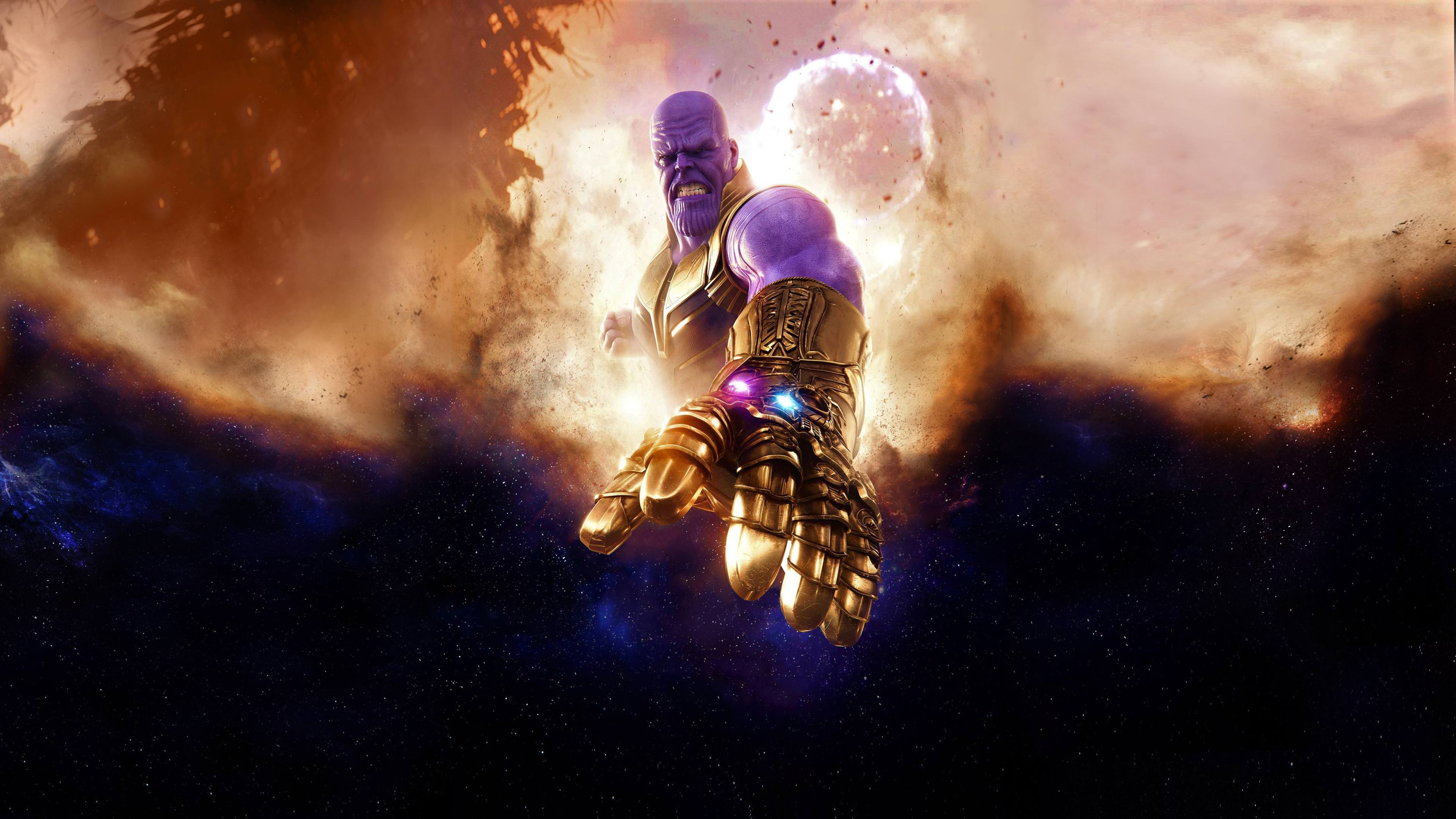 8K Avengers Endgame Thanos Wallpapers