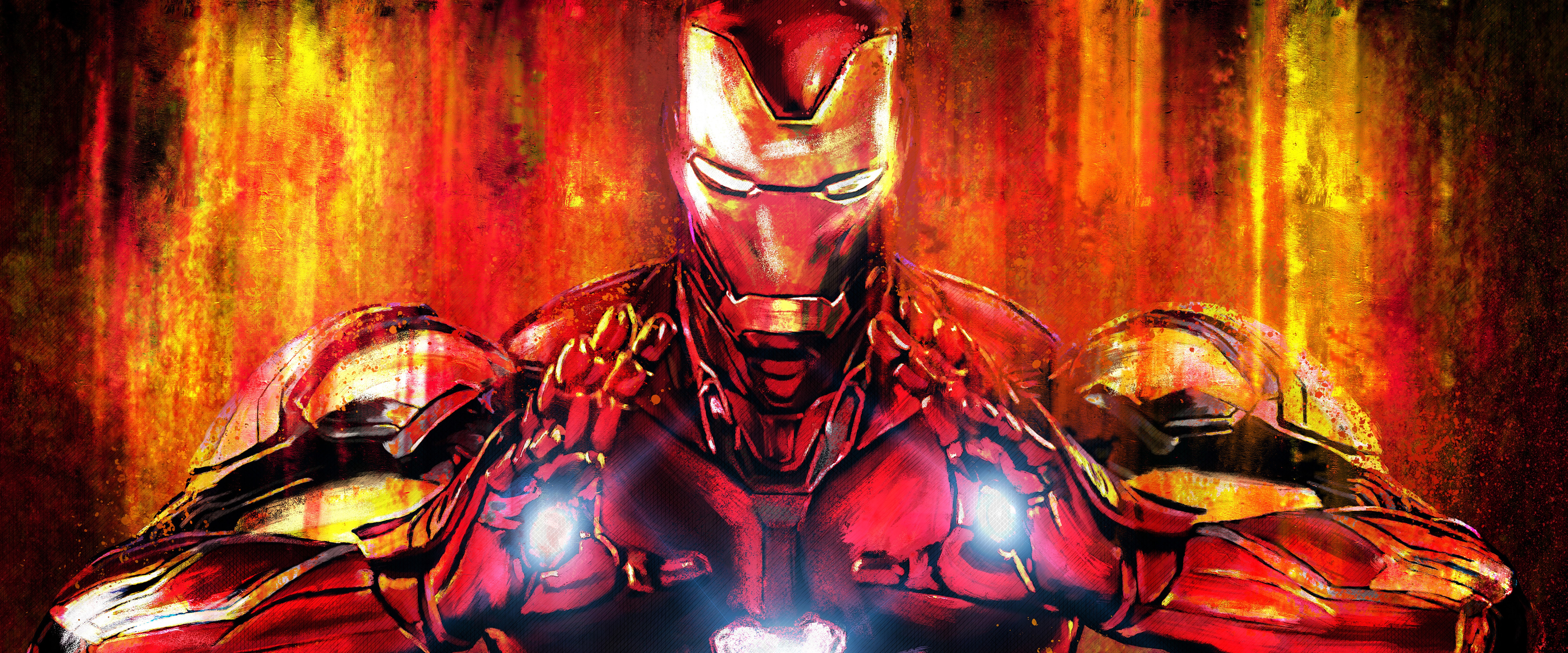 8K Iron Man Art Wallpapers