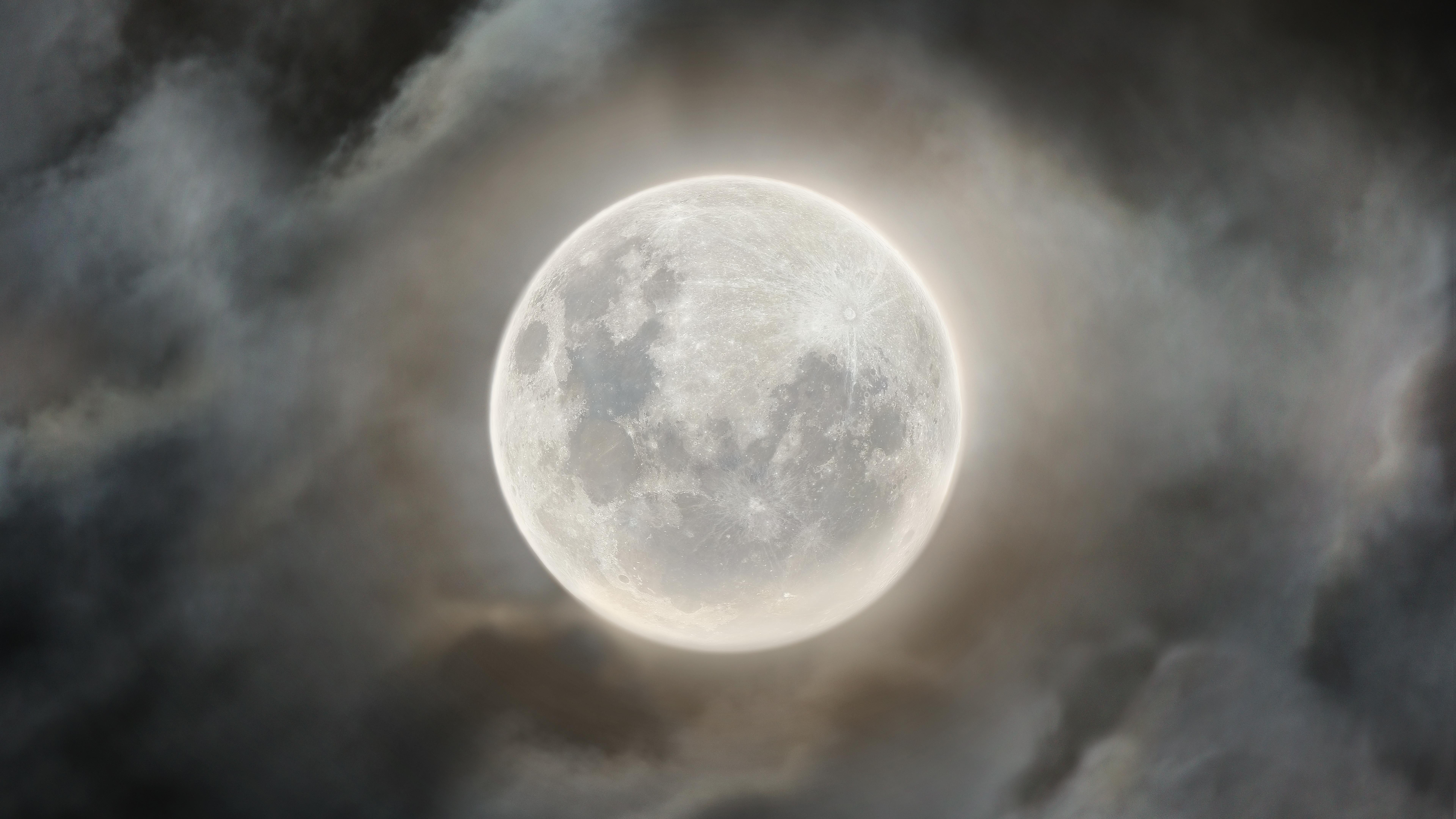 8K Supermoon Wallpapers