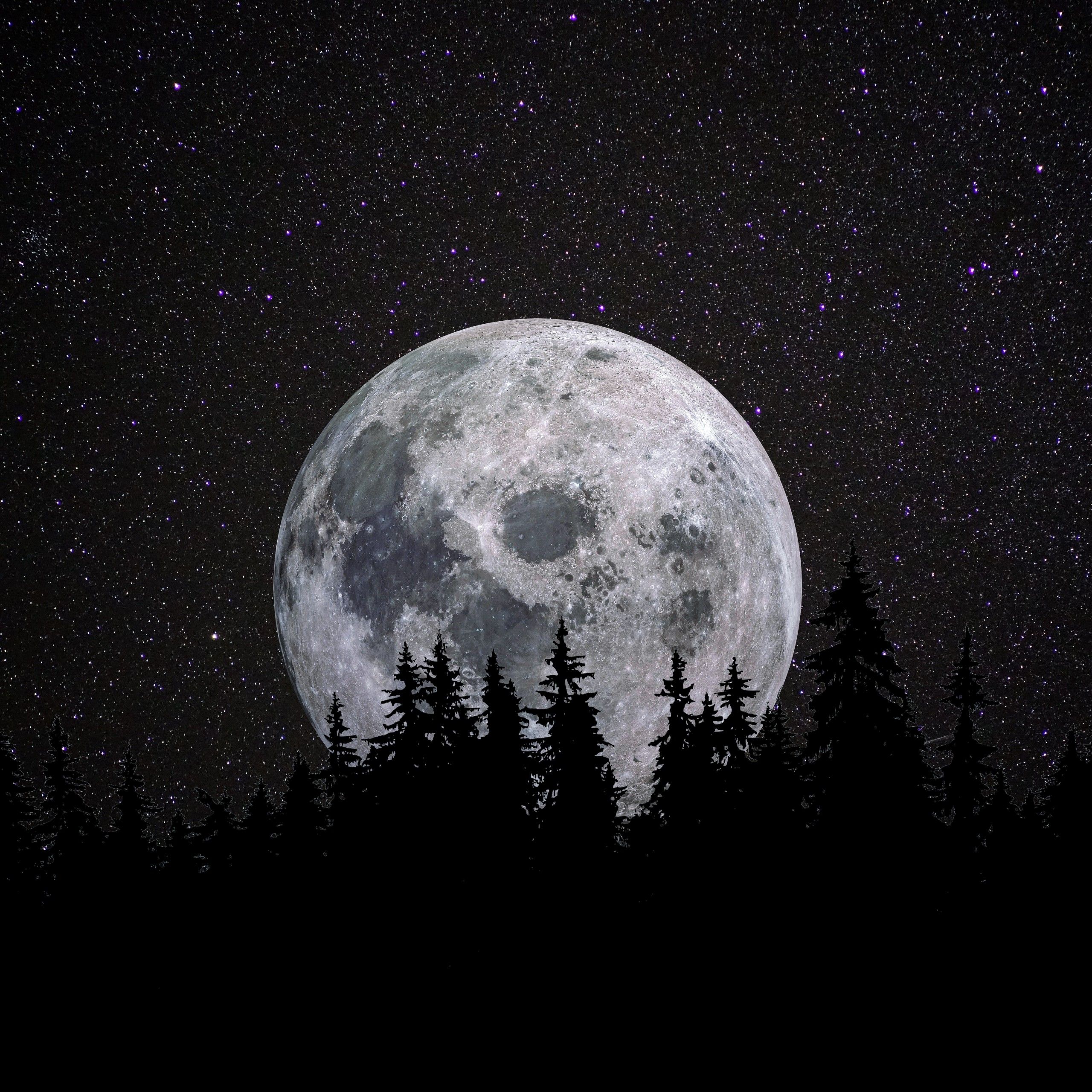 8K Supermoon Wallpapers