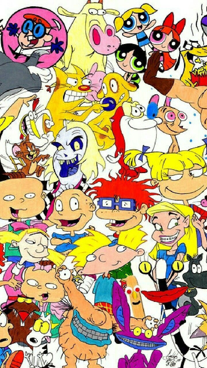 90S Cartoon Desktop Wallpapers