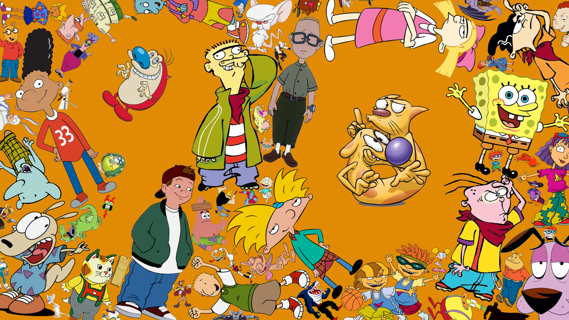 90S Cartoon Desktop Wallpapers