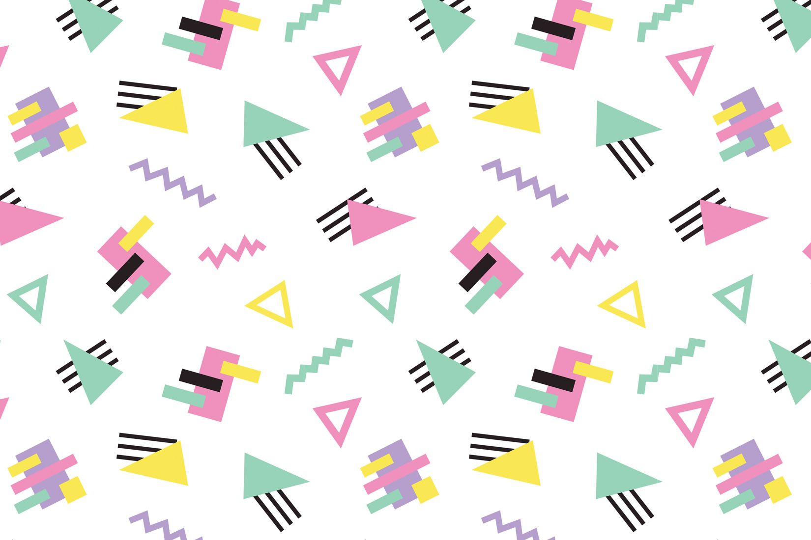 90S Geometric Wallpapers