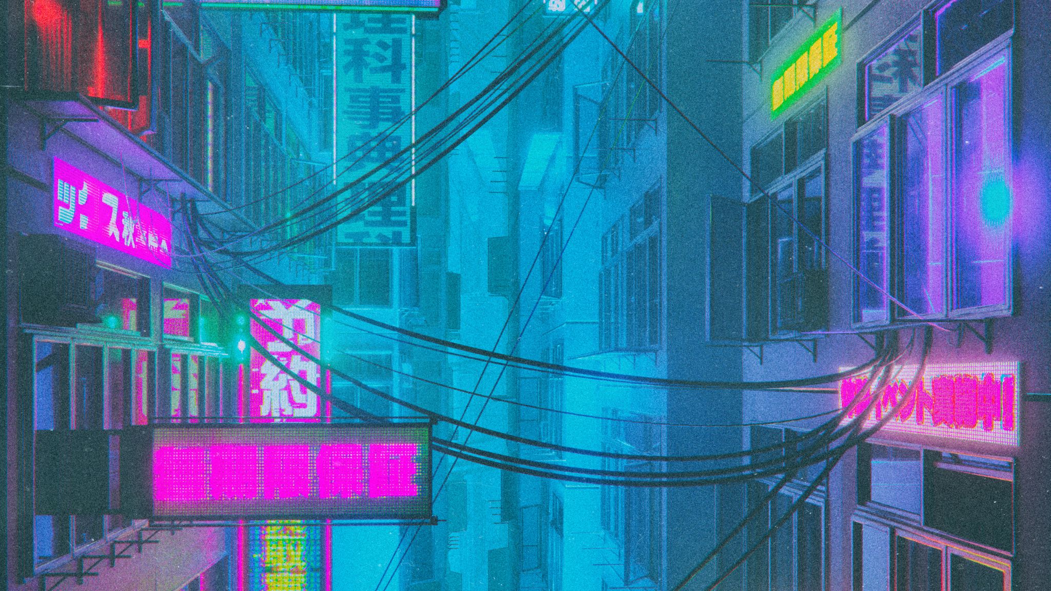 90S Neon Desktop Wallpapers Wallpapers