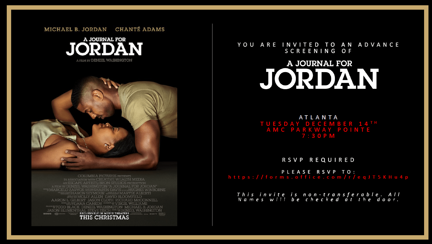 A Journal For Jordan Movie Wallpapers