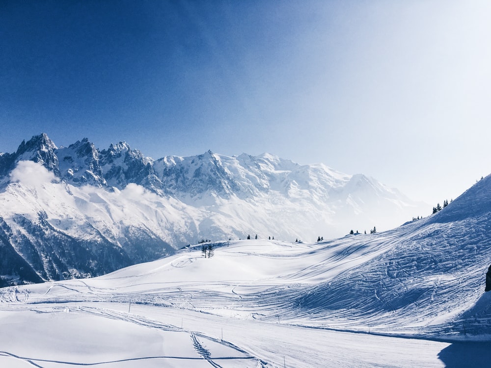 A Mountain Covered In Snow Wallpapers