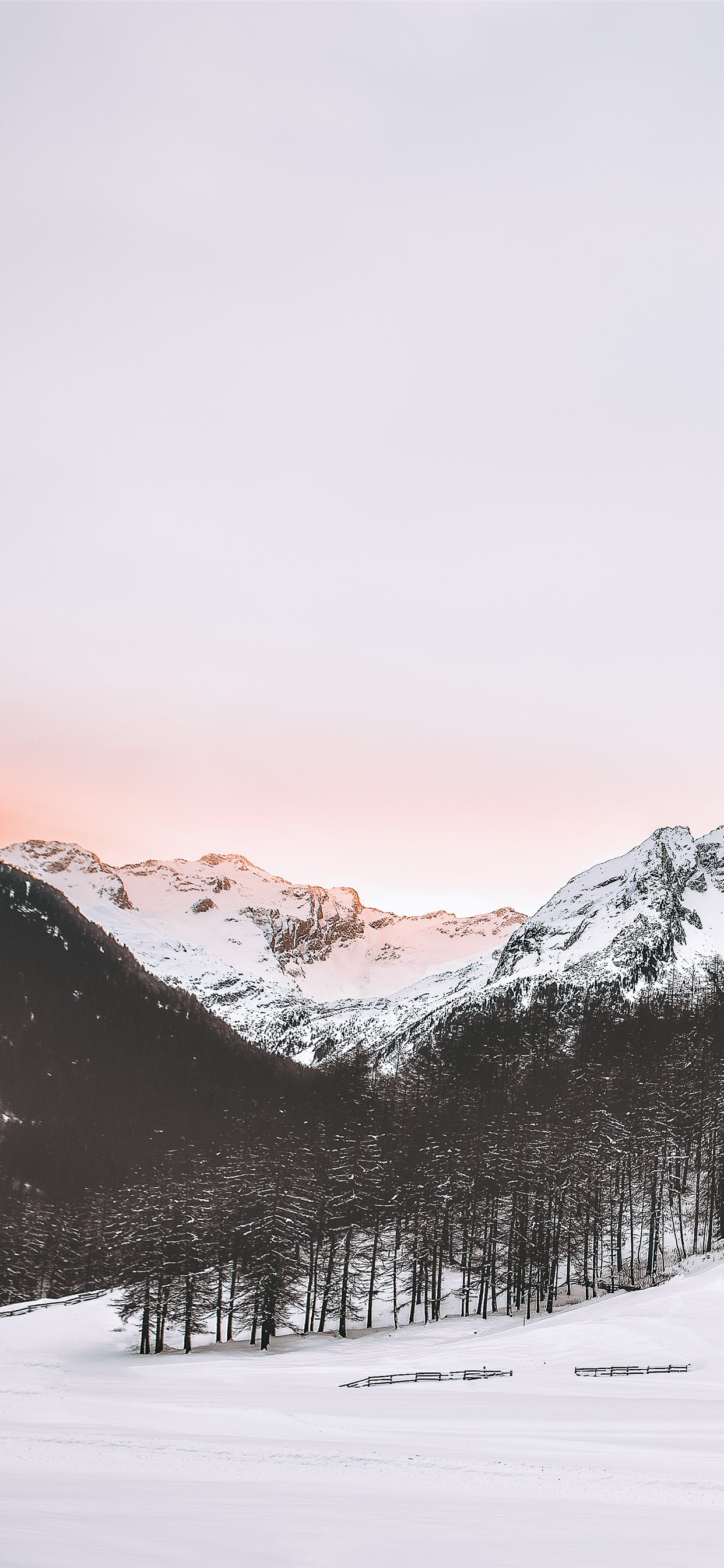 A Mountain Covered In Snow Wallpapers