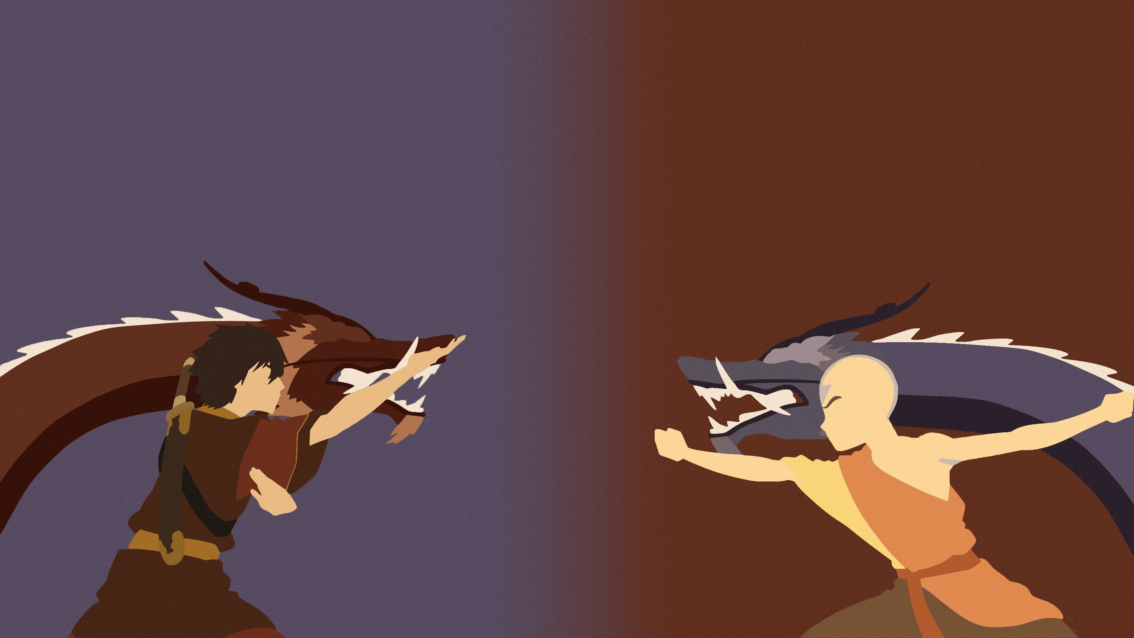 Aang &Amp; Zuko Avatar Wallpapers