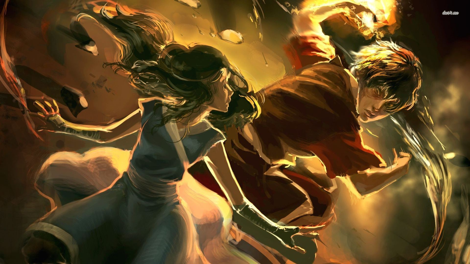 Aang &Amp; Zuko Avatar Wallpapers